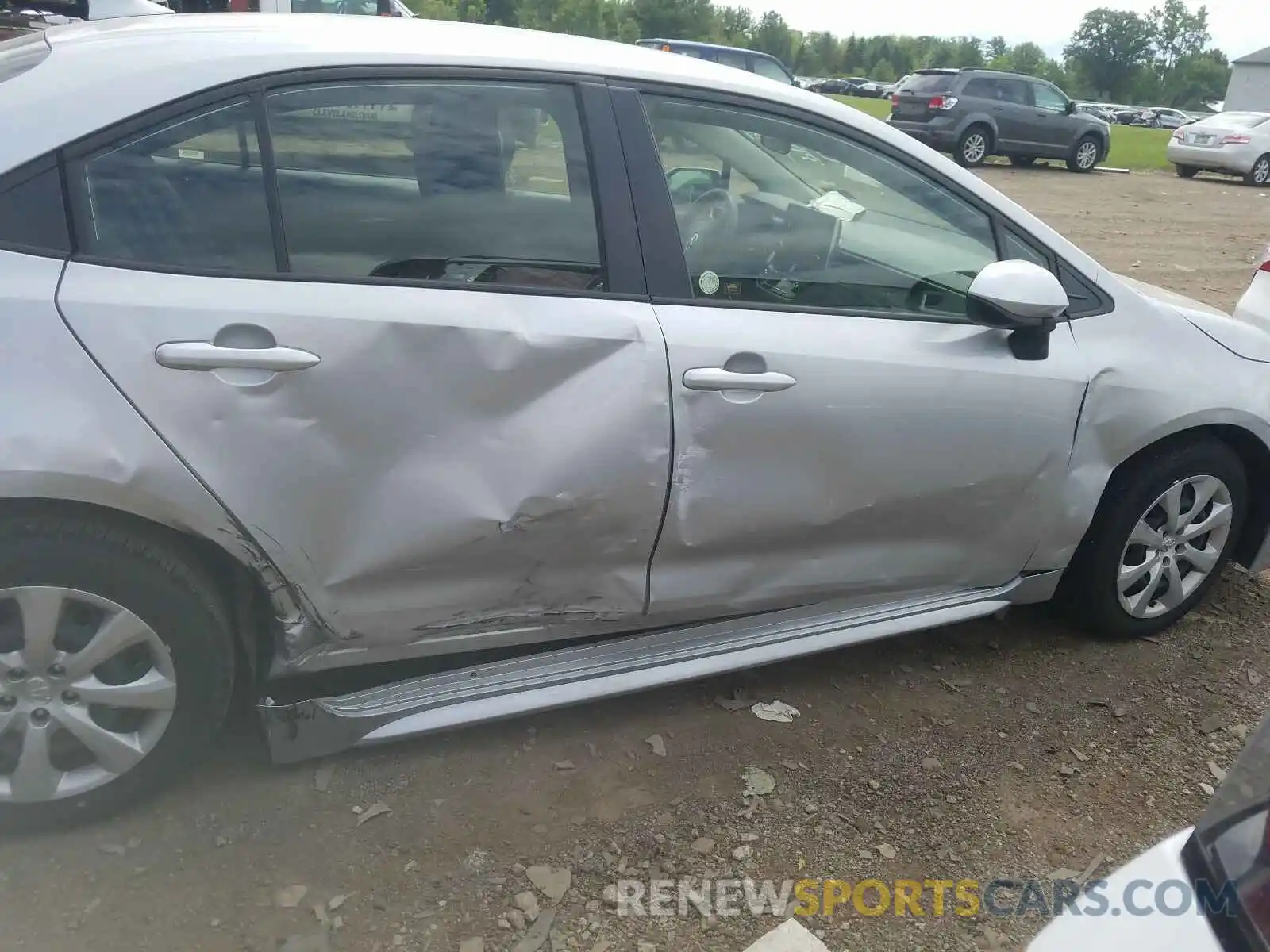 9 Photograph of a damaged car JTDEPRAE9LJ022321 TOYOTA COROLLA 2020