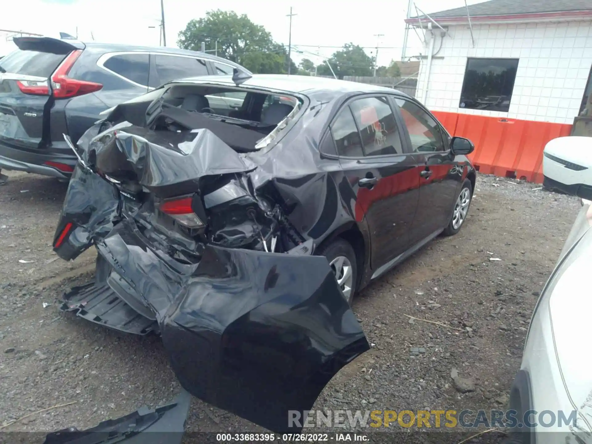 4 Photograph of a damaged car JTDEPRAE9LJ022612 TOYOTA COROLLA 2020