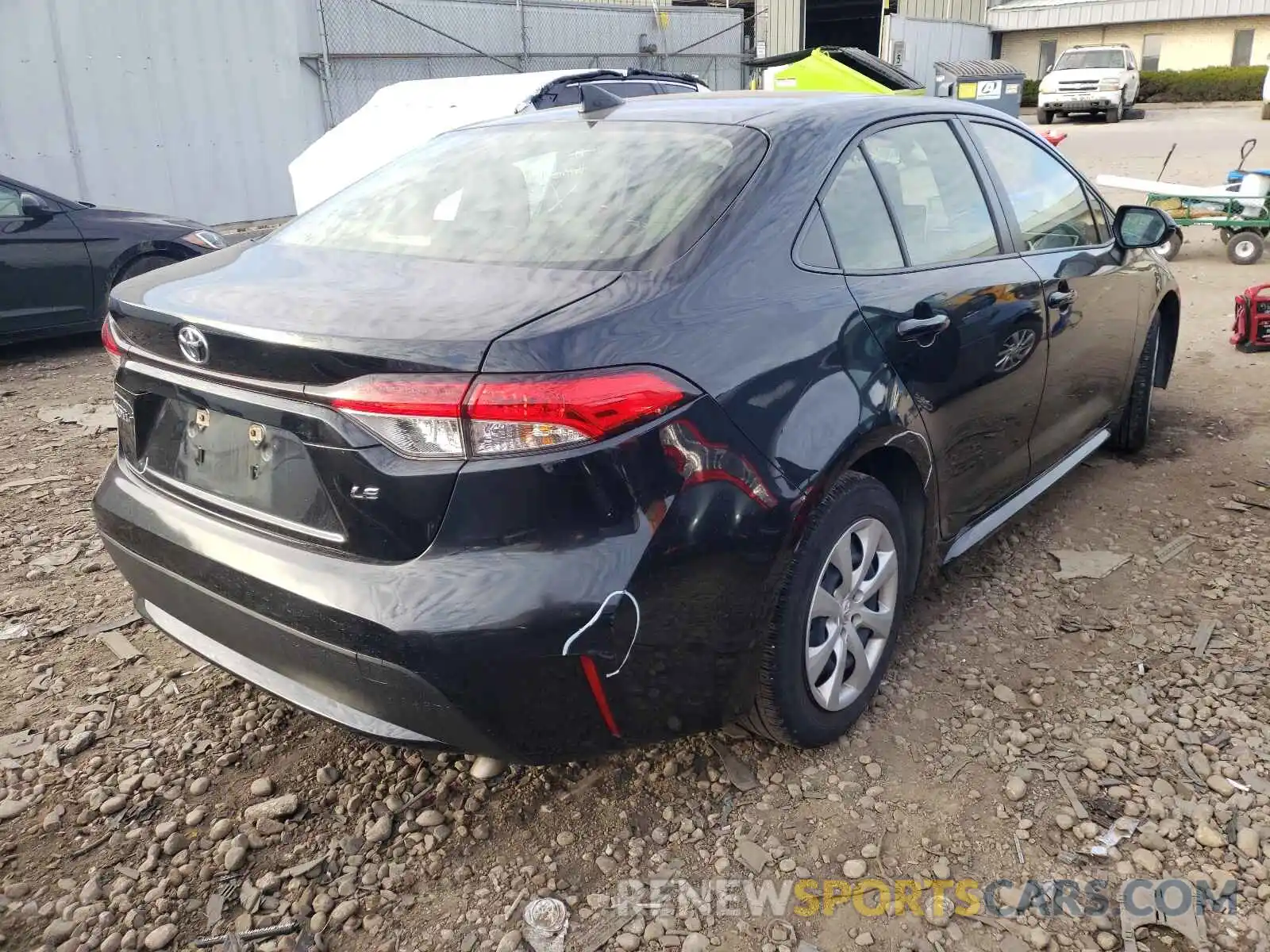 4 Photograph of a damaged car JTDEPRAE9LJ022819 TOYOTA COROLLA 2020