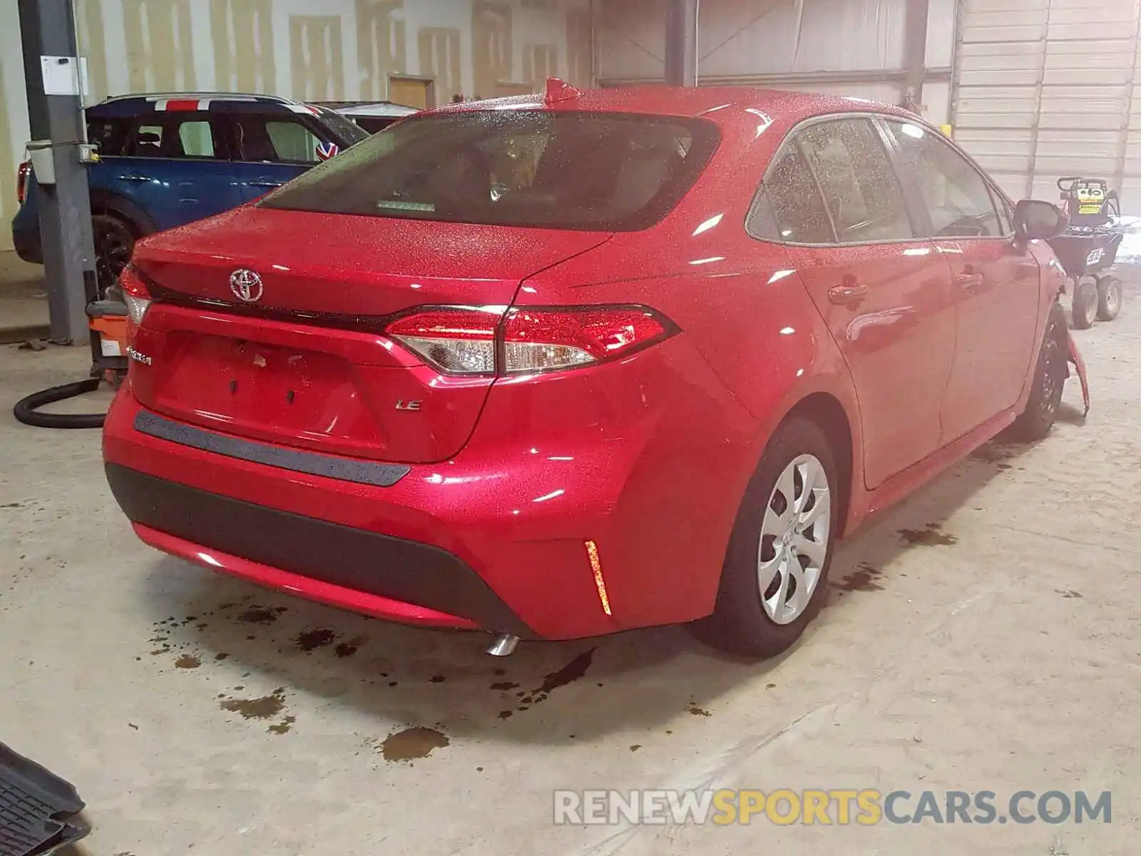 4 Photograph of a damaged car JTDEPRAE9LJ022951 TOYOTA COROLLA 2020