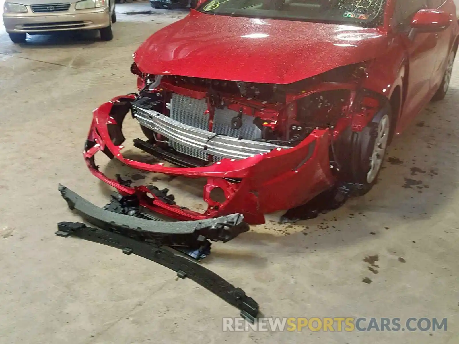 9 Фотография поврежденного автомобиля JTDEPRAE9LJ022951 TOYOTA COROLLA 2020