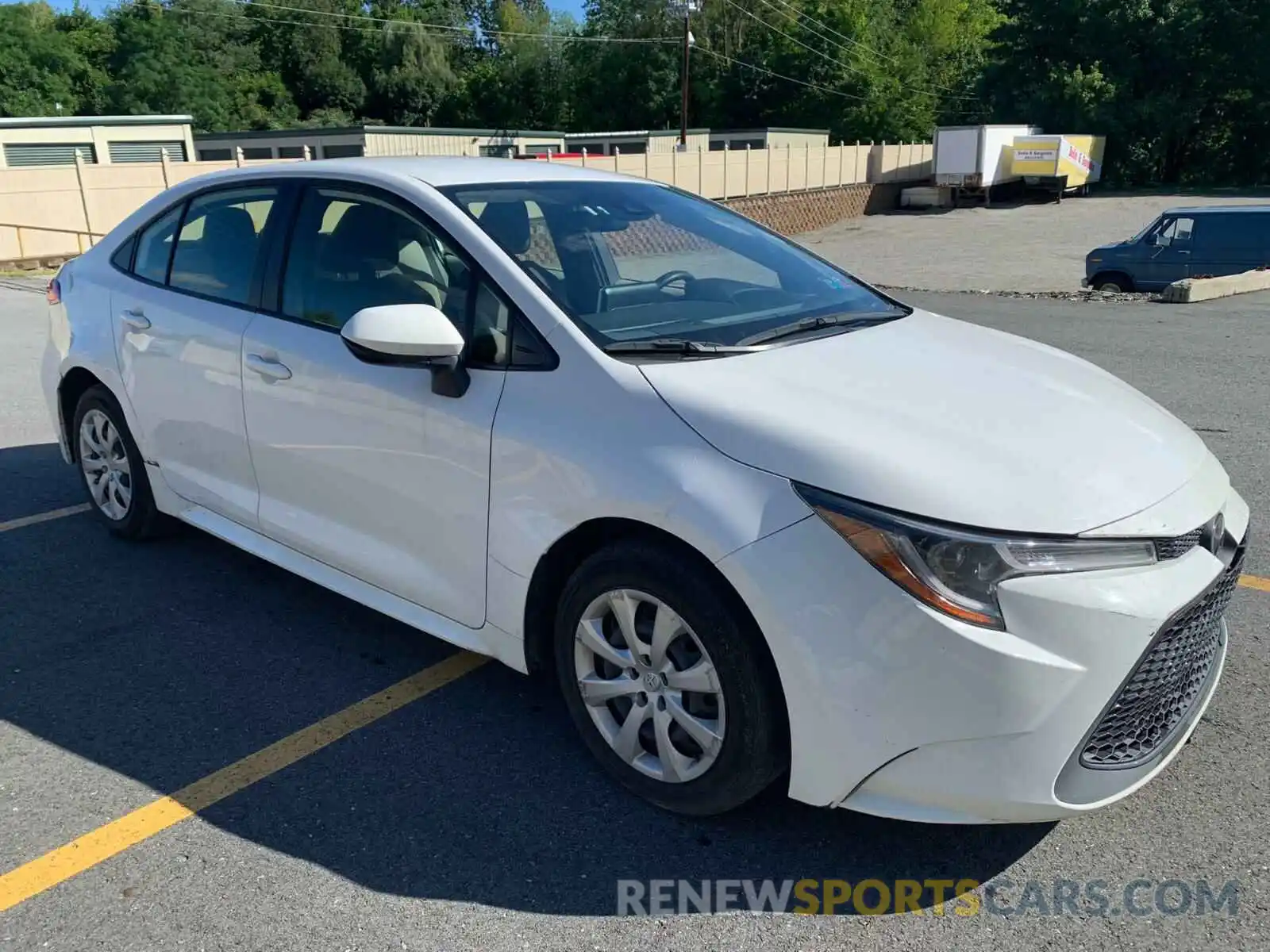 1 Photograph of a damaged car JTDEPRAE9LJ023288 TOYOTA COROLLA 2020