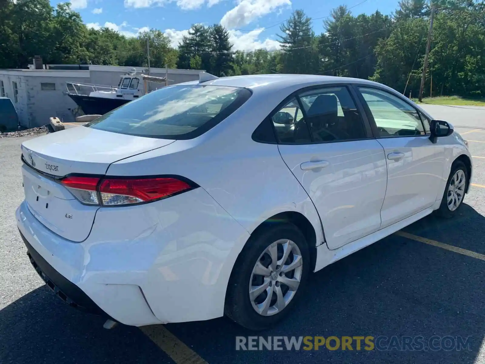 4 Photograph of a damaged car JTDEPRAE9LJ023288 TOYOTA COROLLA 2020