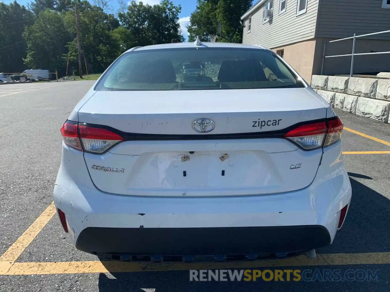 5 Photograph of a damaged car JTDEPRAE9LJ023288 TOYOTA COROLLA 2020