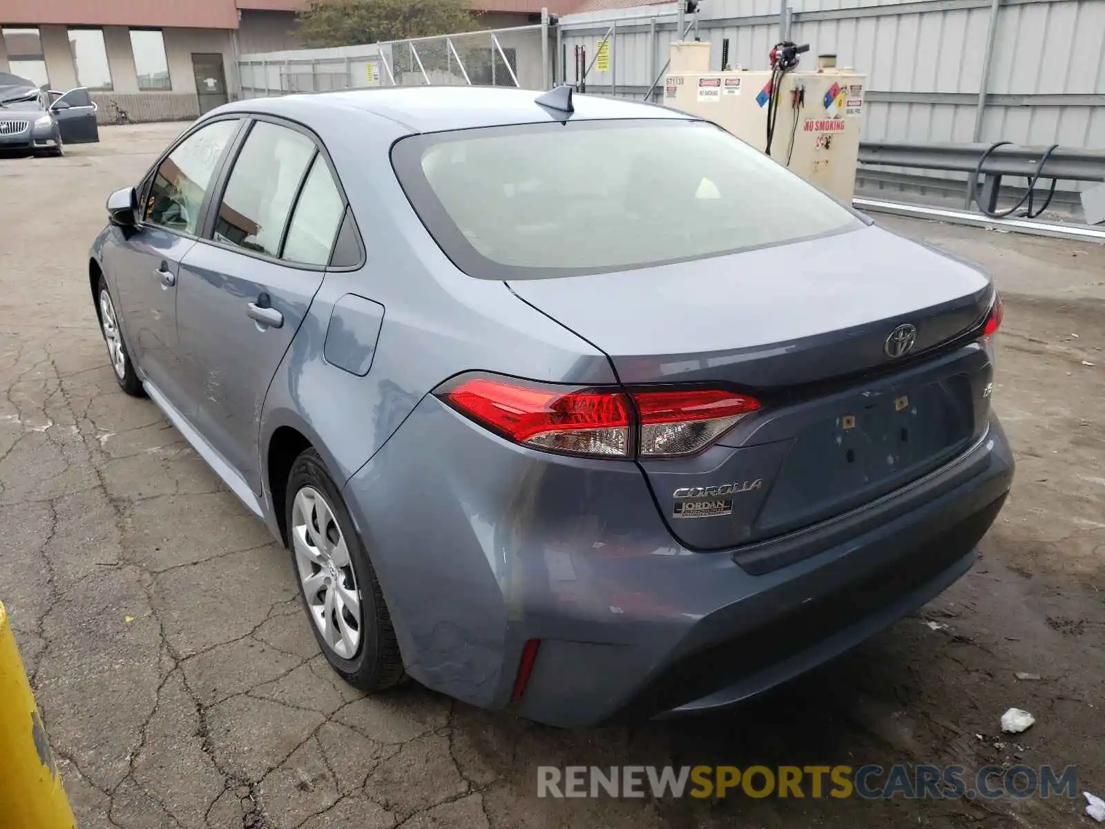 3 Photograph of a damaged car JTDEPRAE9LJ024070 TOYOTA COROLLA 2020