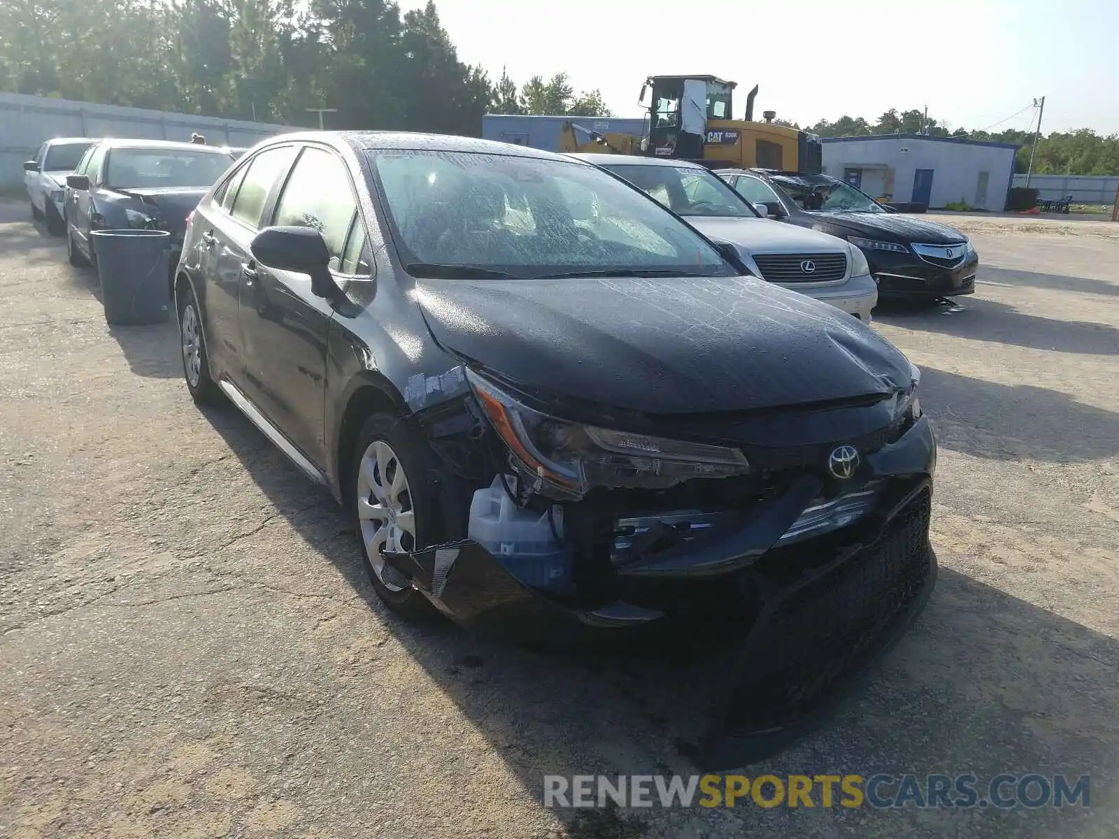 1 Photograph of a damaged car JTDEPRAE9LJ024764 TOYOTA COROLLA 2020