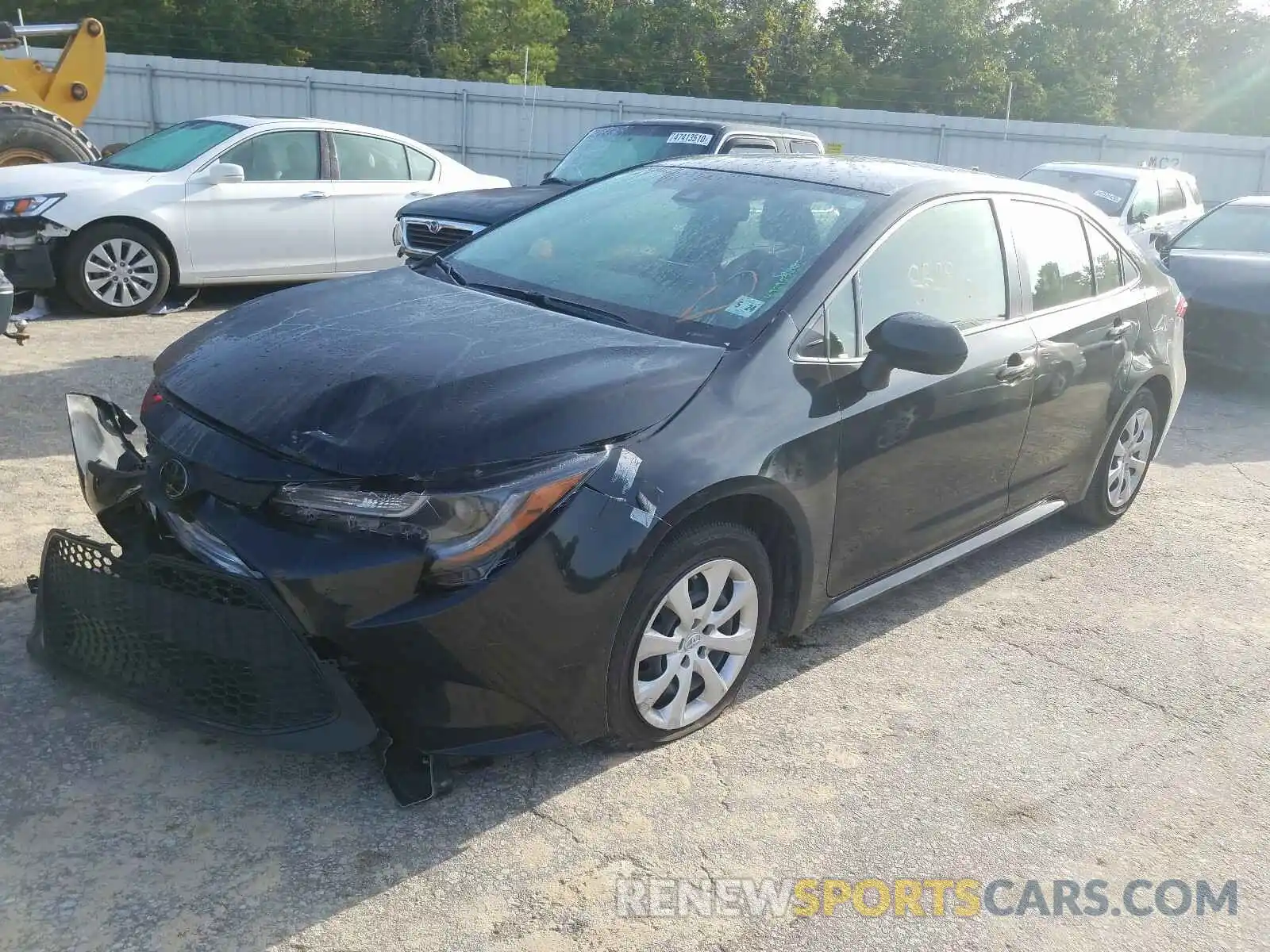 2 Photograph of a damaged car JTDEPRAE9LJ024764 TOYOTA COROLLA 2020