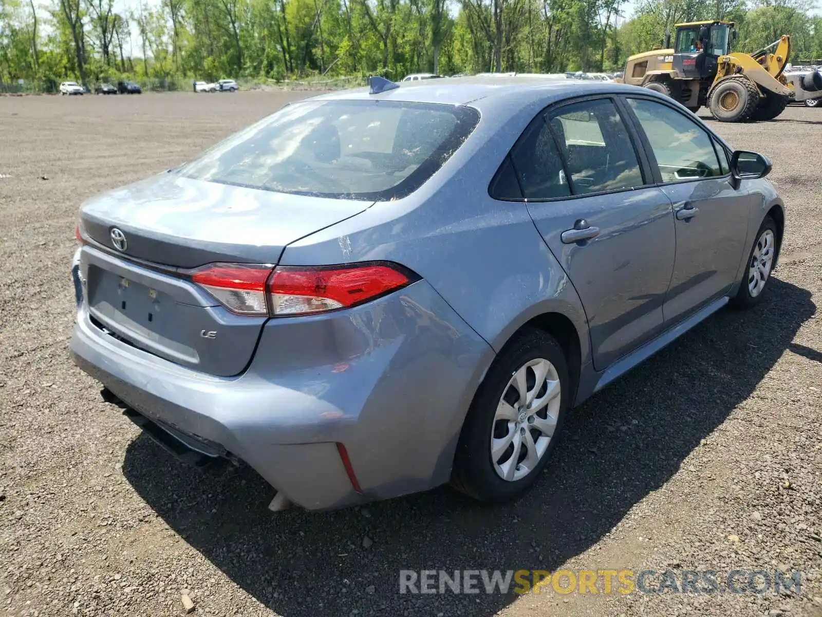 4 Photograph of a damaged car JTDEPRAE9LJ024859 TOYOTA COROLLA 2020