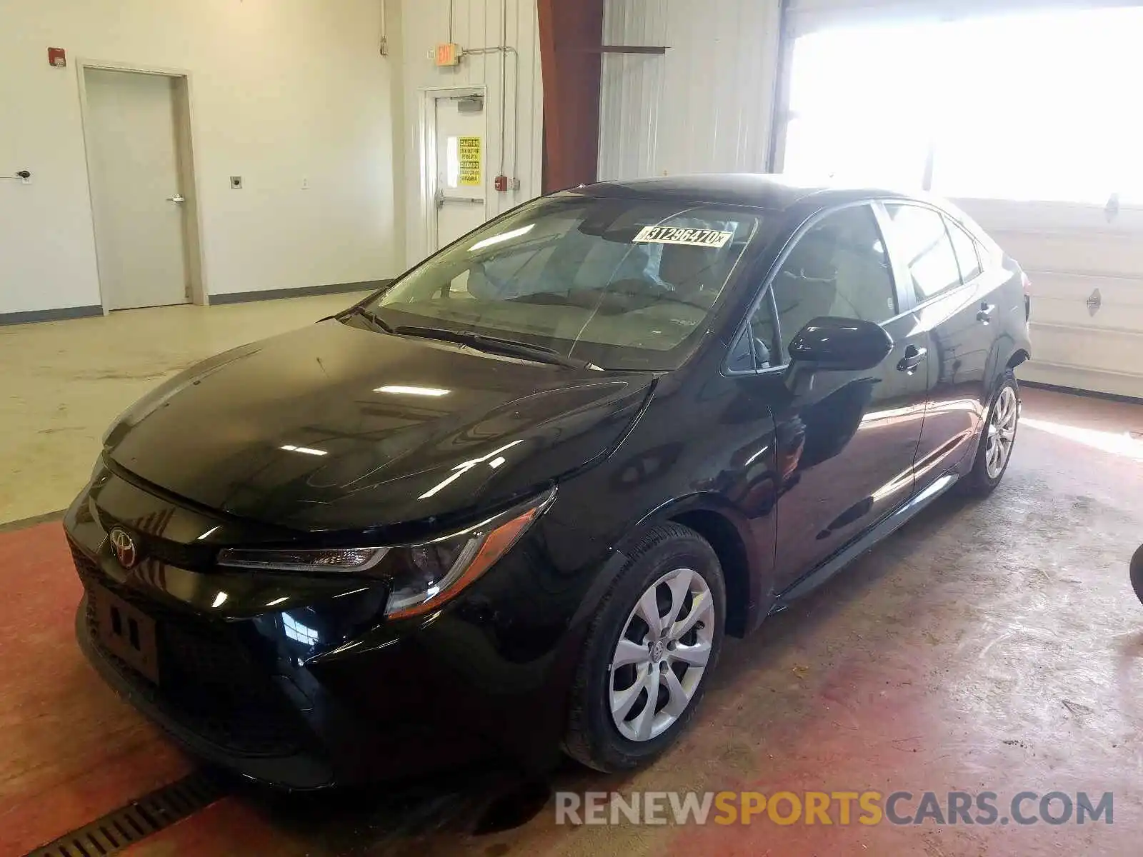 2 Photograph of a damaged car JTDEPRAE9LJ024909 TOYOTA COROLLA 2020