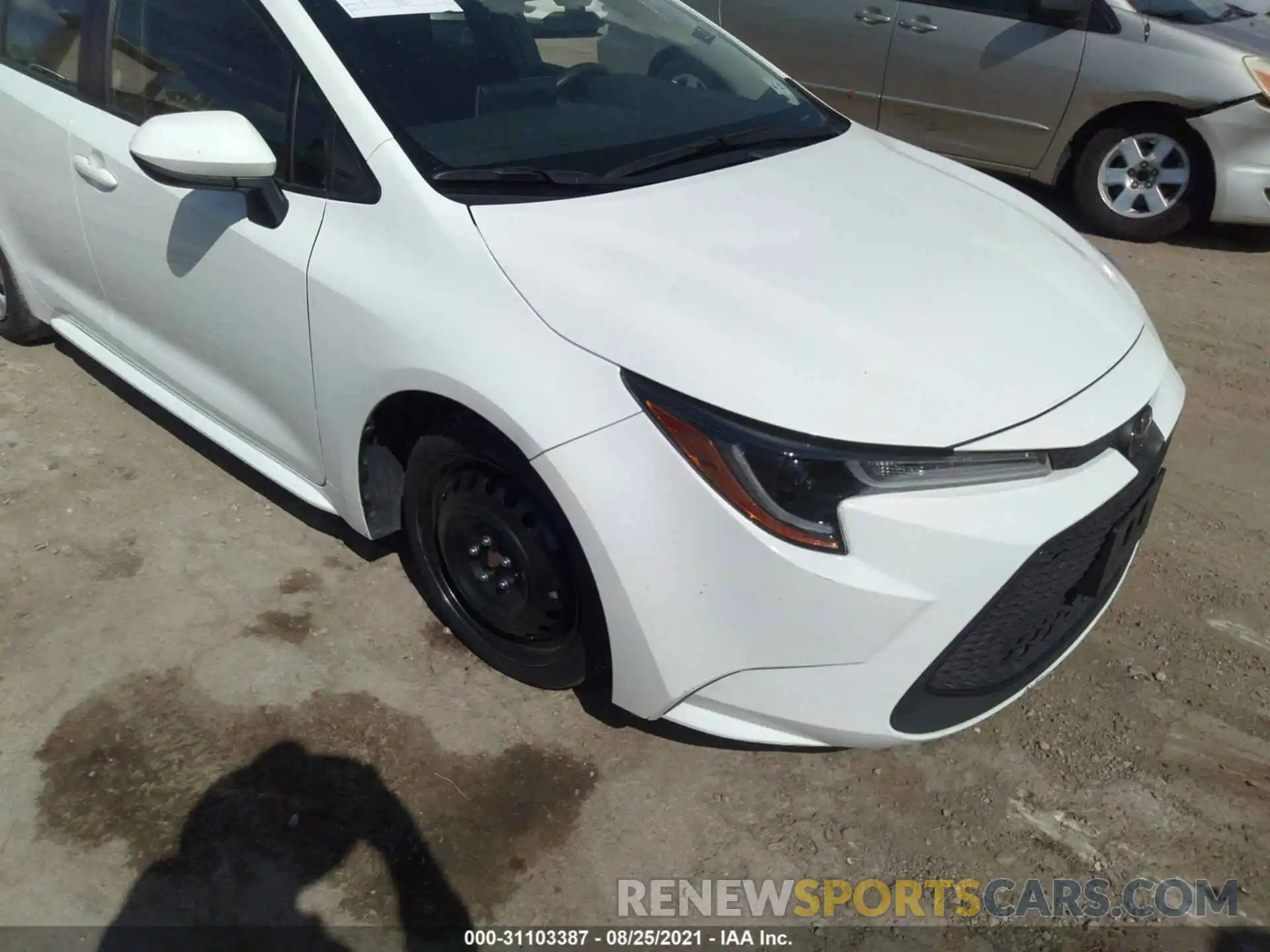 6 Photograph of a damaged car JTDEPRAE9LJ024912 TOYOTA COROLLA 2020