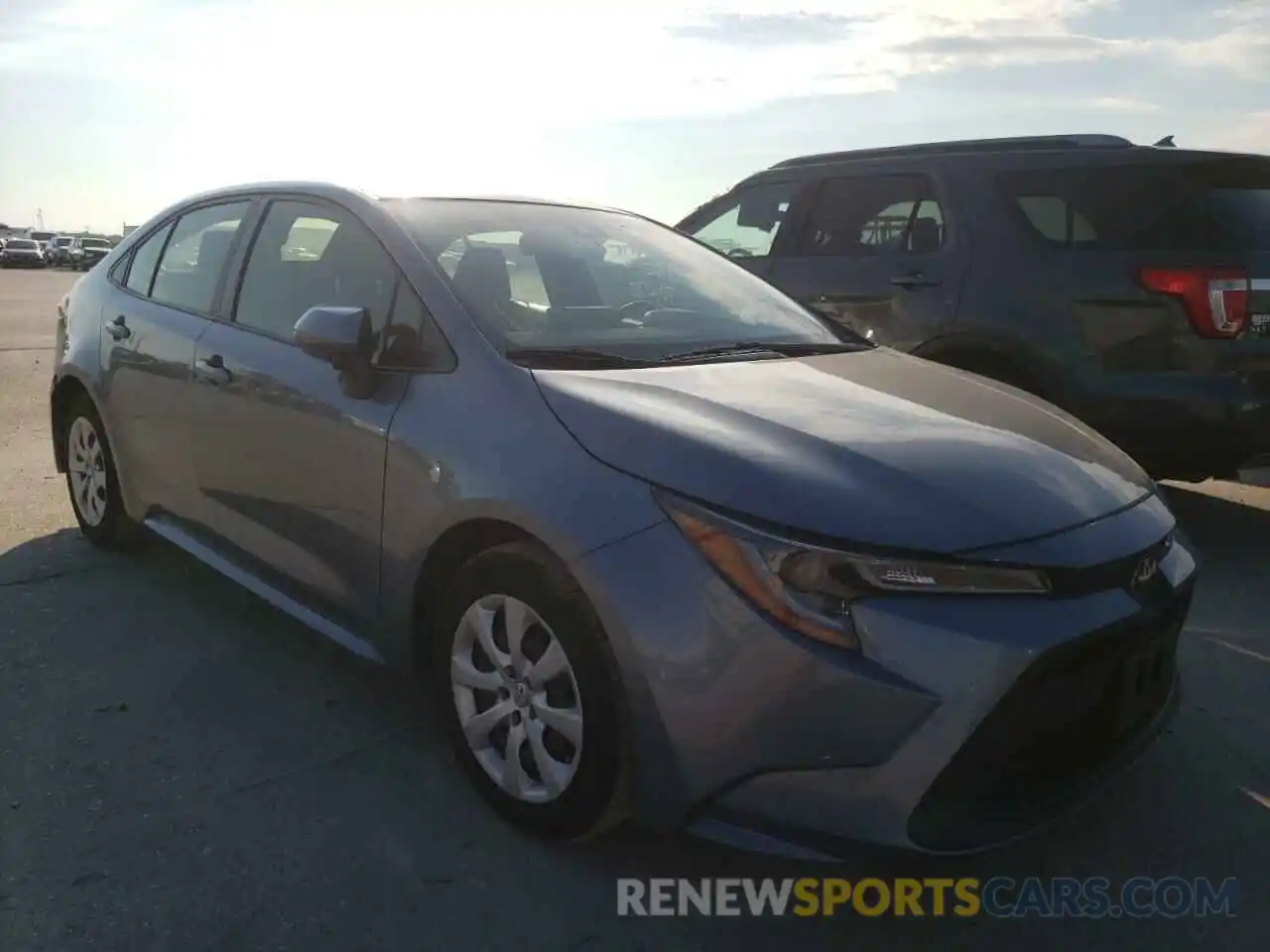 1 Photograph of a damaged car JTDEPRAE9LJ024926 TOYOTA COROLLA 2020