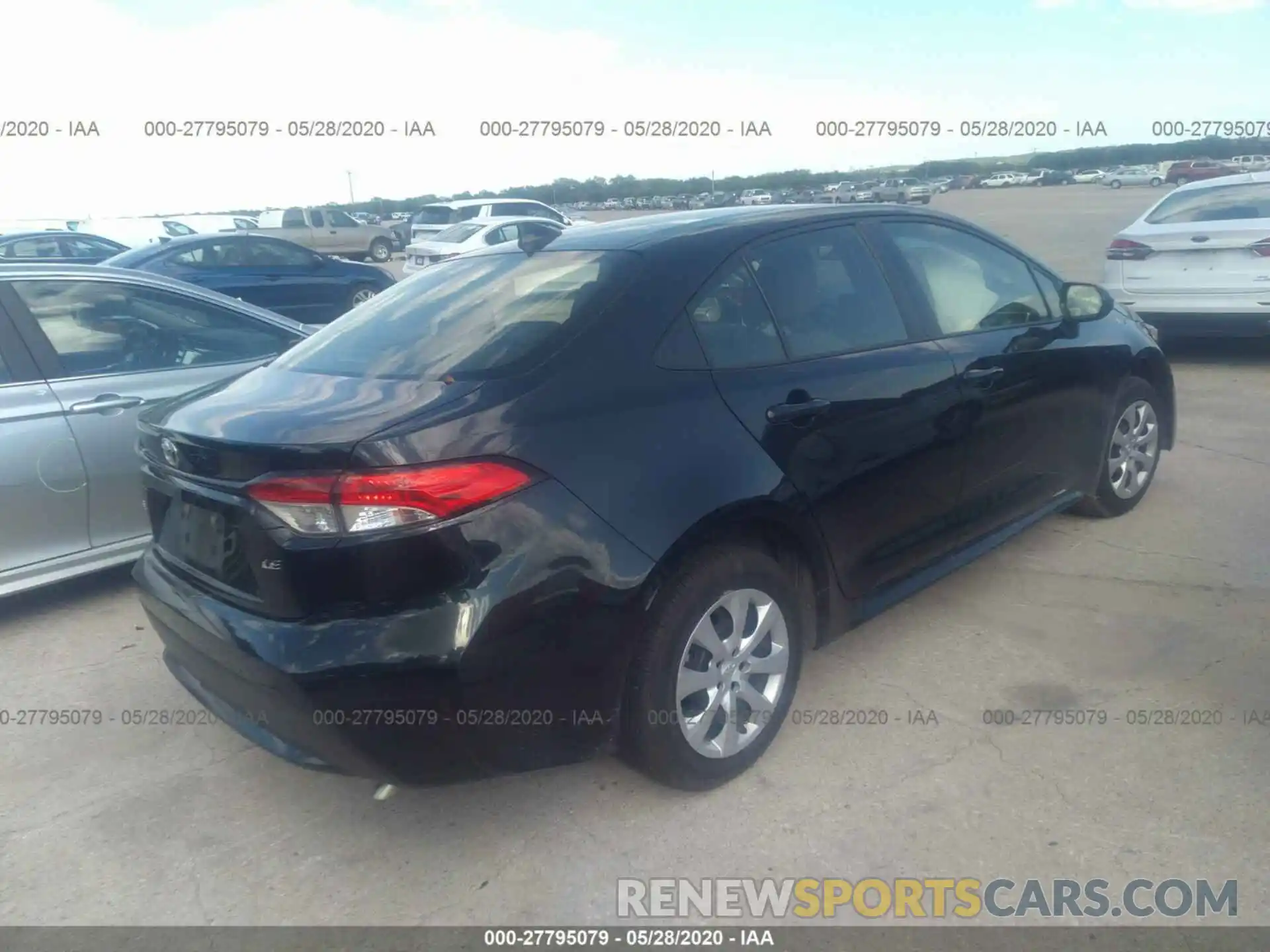 4 Photograph of a damaged car JTDEPRAE9LJ025672 TOYOTA COROLLA 2020