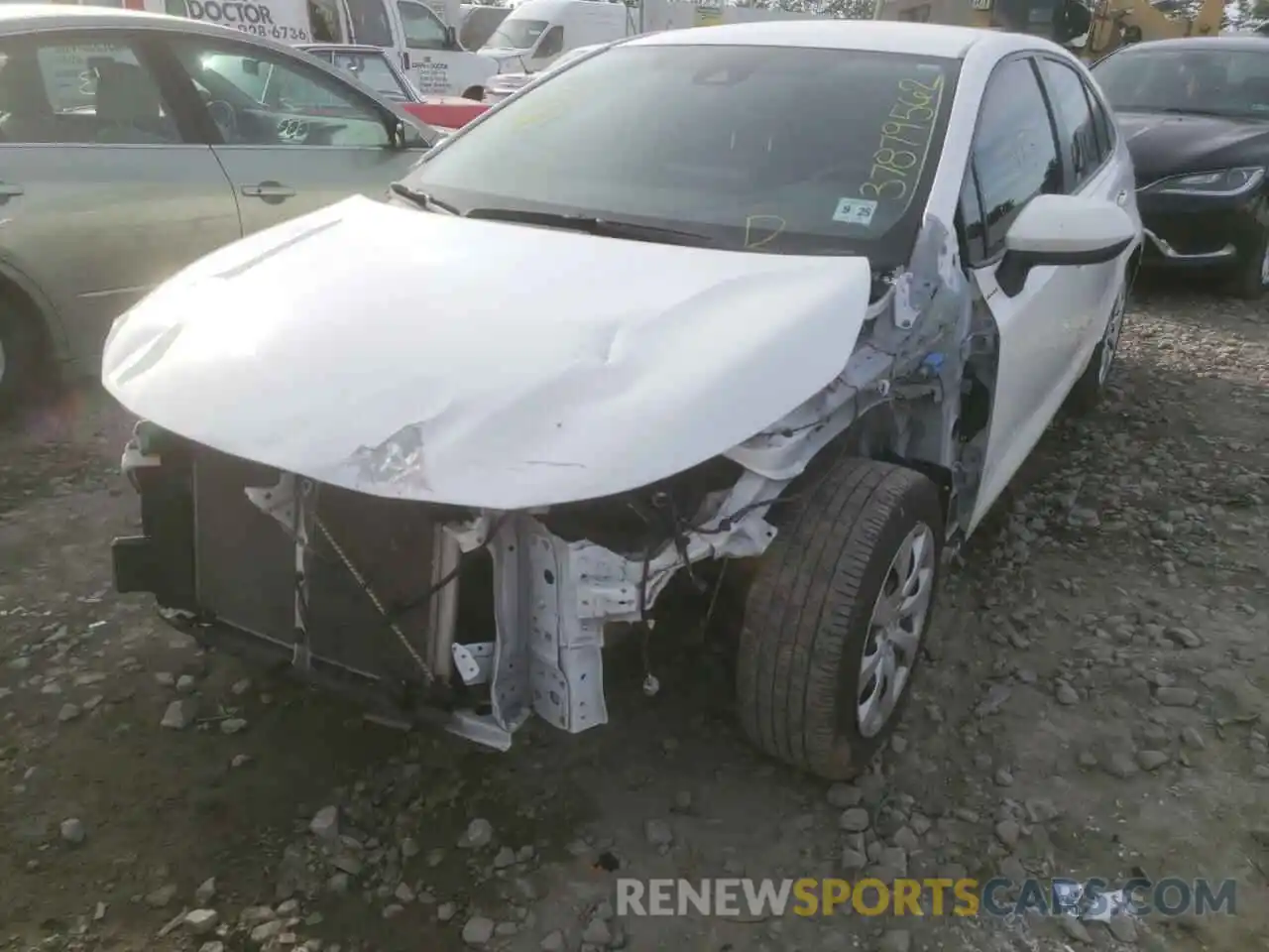 9 Photograph of a damaged car JTDEPRAE9LJ025803 TOYOTA COROLLA 2020