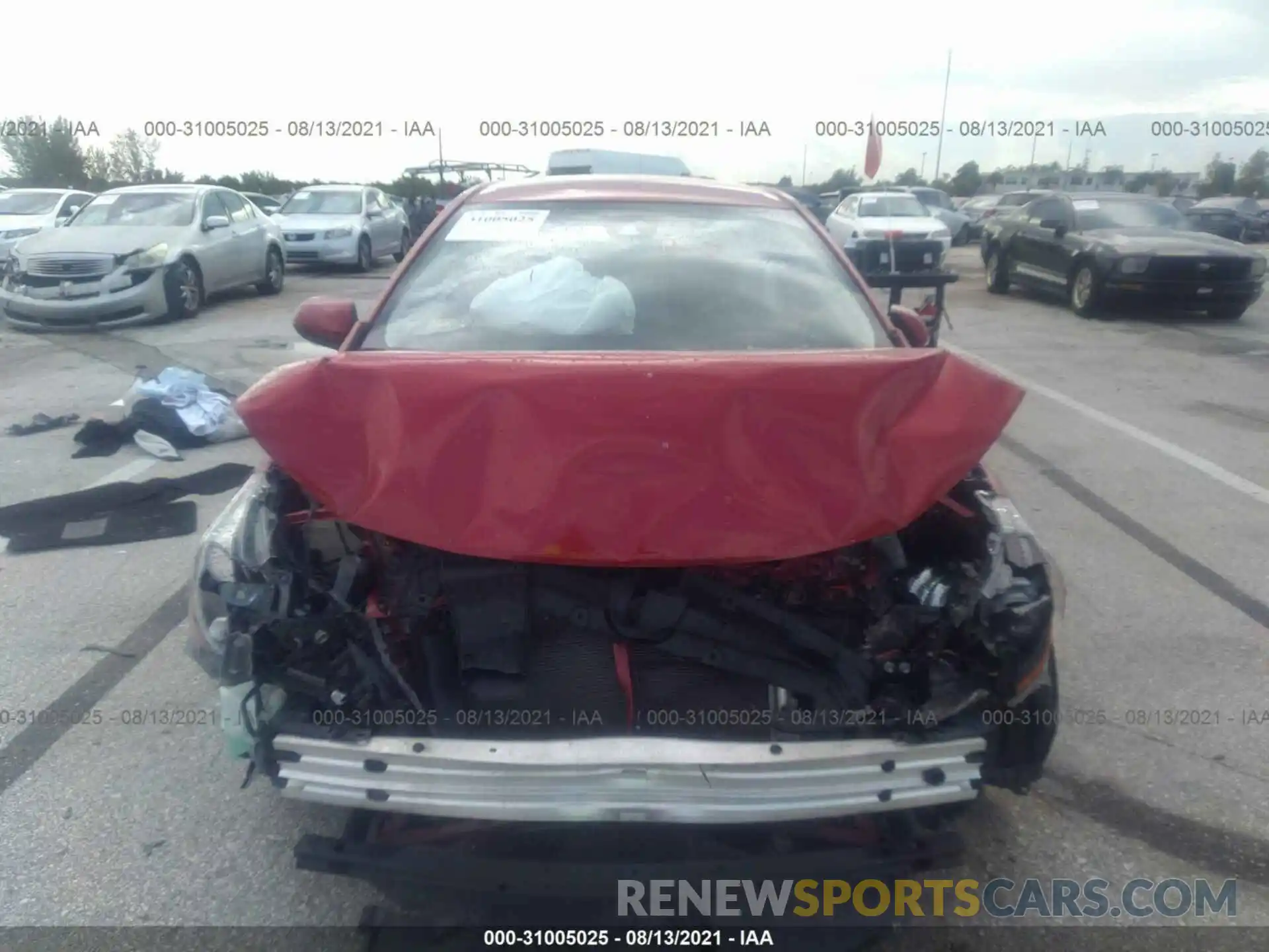 6 Photograph of a damaged car JTDEPRAE9LJ026322 TOYOTA COROLLA 2020