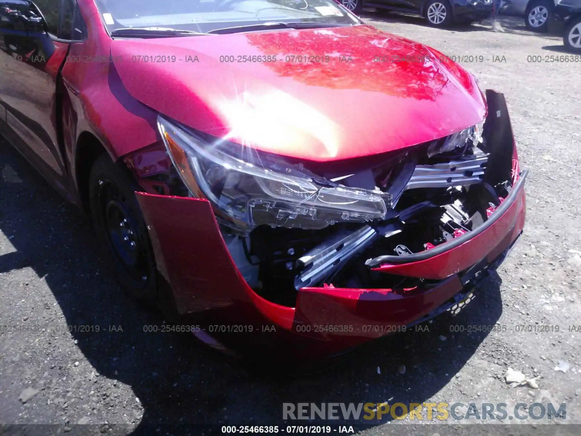 6 Photograph of a damaged car JTDEPRAE9LJ026742 TOYOTA COROLLA 2020