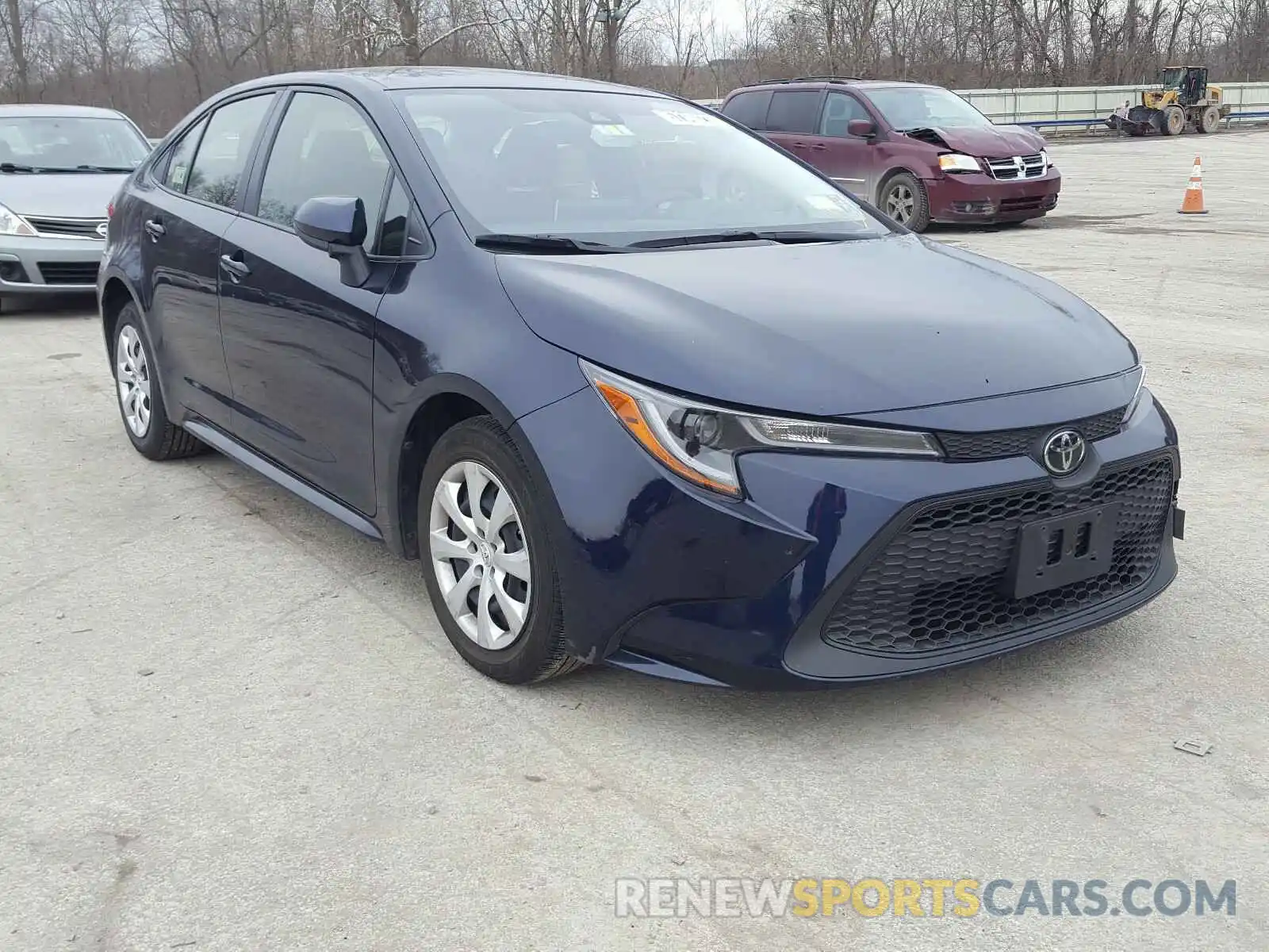 1 Photograph of a damaged car JTDEPRAE9LJ026854 TOYOTA COROLLA 2020