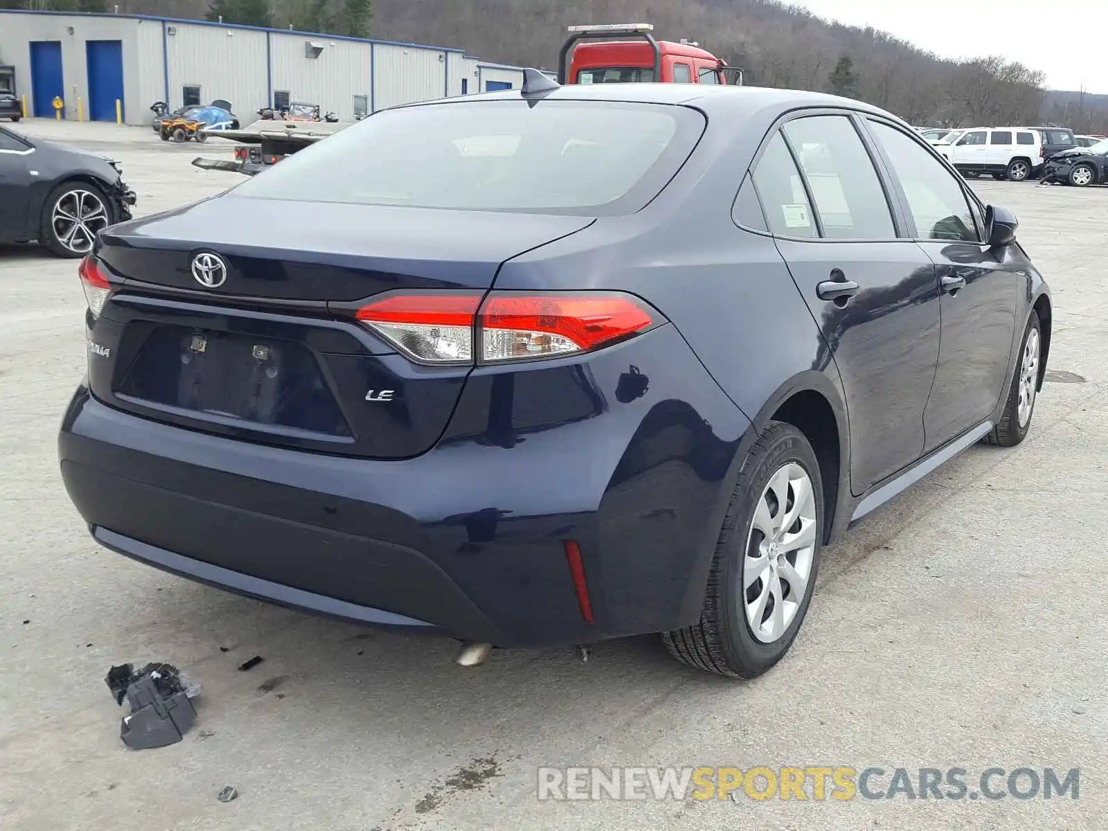 4 Photograph of a damaged car JTDEPRAE9LJ026854 TOYOTA COROLLA 2020