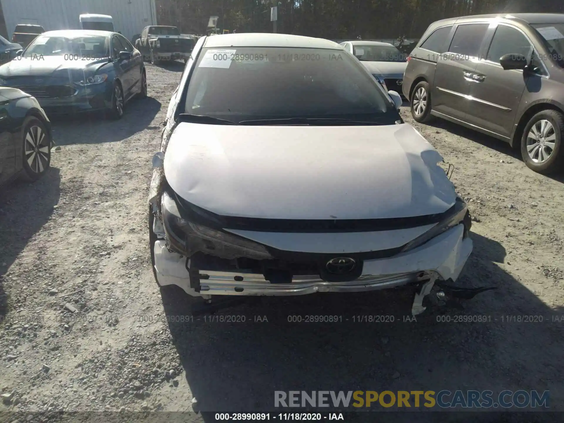 6 Photograph of a damaged car JTDEPRAE9LJ026966 TOYOTA COROLLA 2020