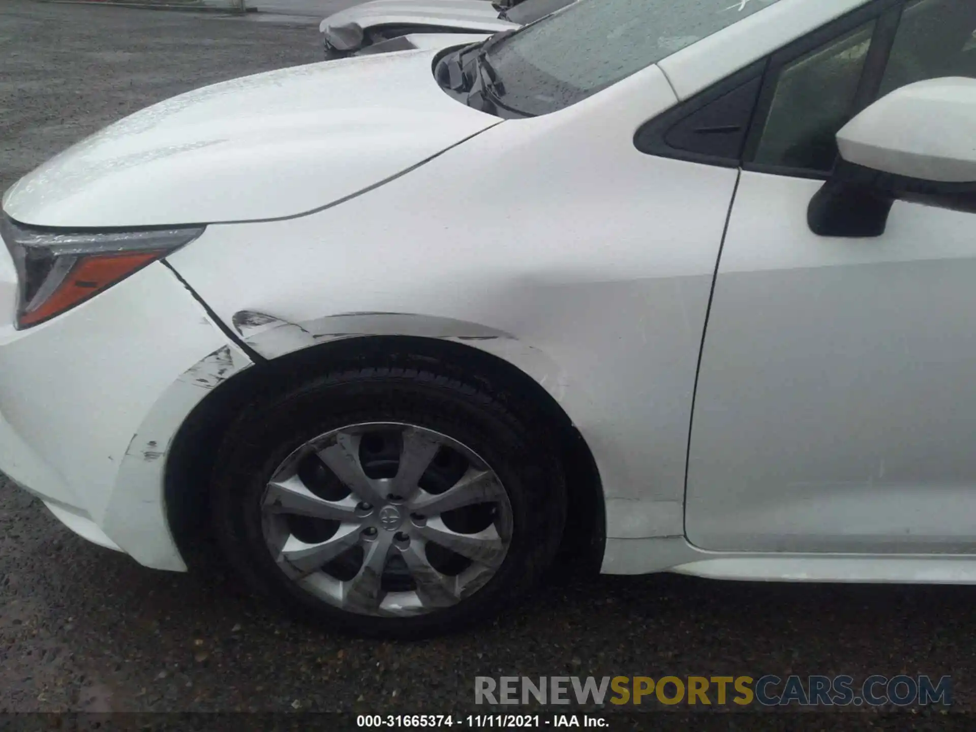 6 Photograph of a damaged car JTDEPRAE9LJ027549 TOYOTA COROLLA 2020