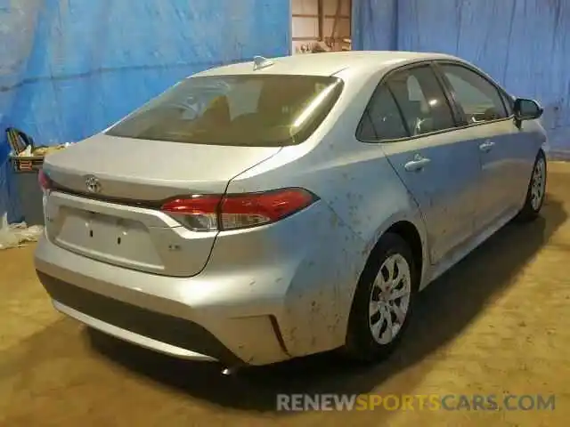 4 Photograph of a damaged car JTDEPRAE9LJ028121 TOYOTA COROLLA 2020