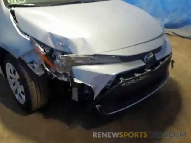 9 Photograph of a damaged car JTDEPRAE9LJ028121 TOYOTA COROLLA 2020