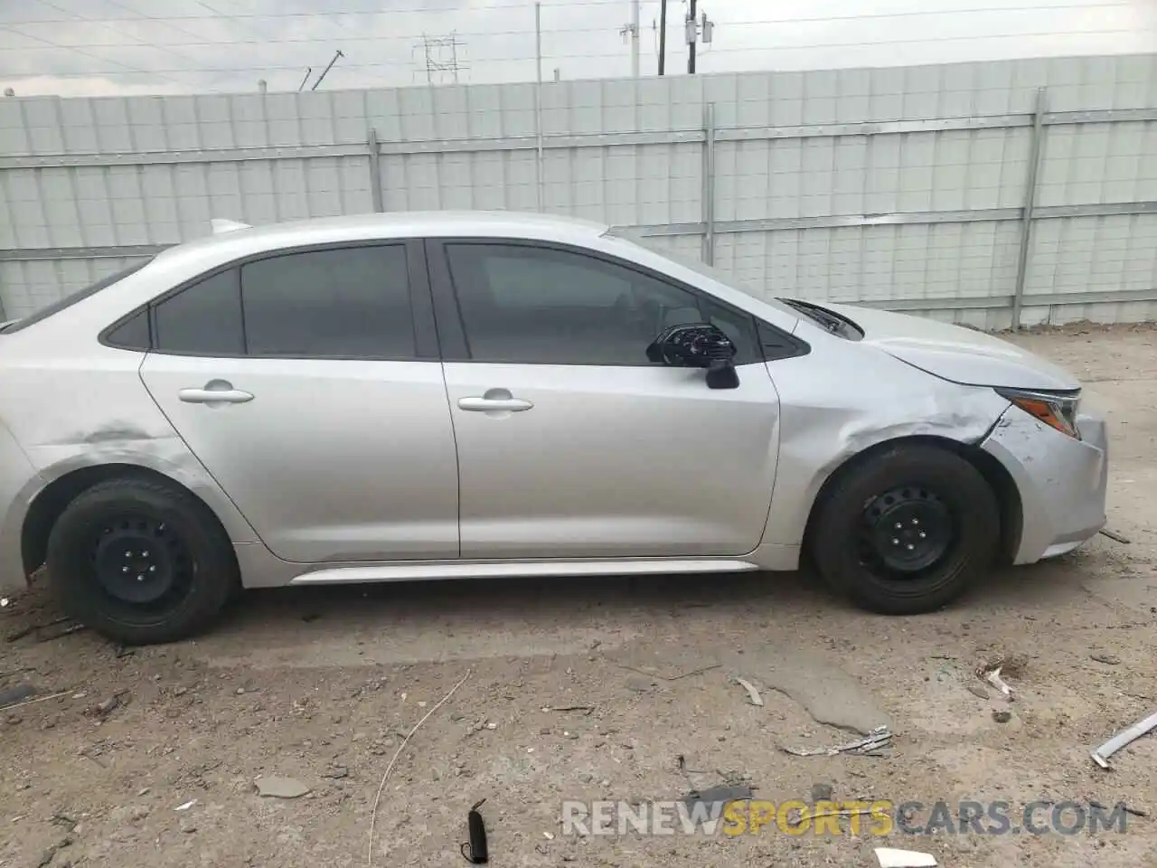 9 Photograph of a damaged car JTDEPRAE9LJ028362 TOYOTA COROLLA 2020