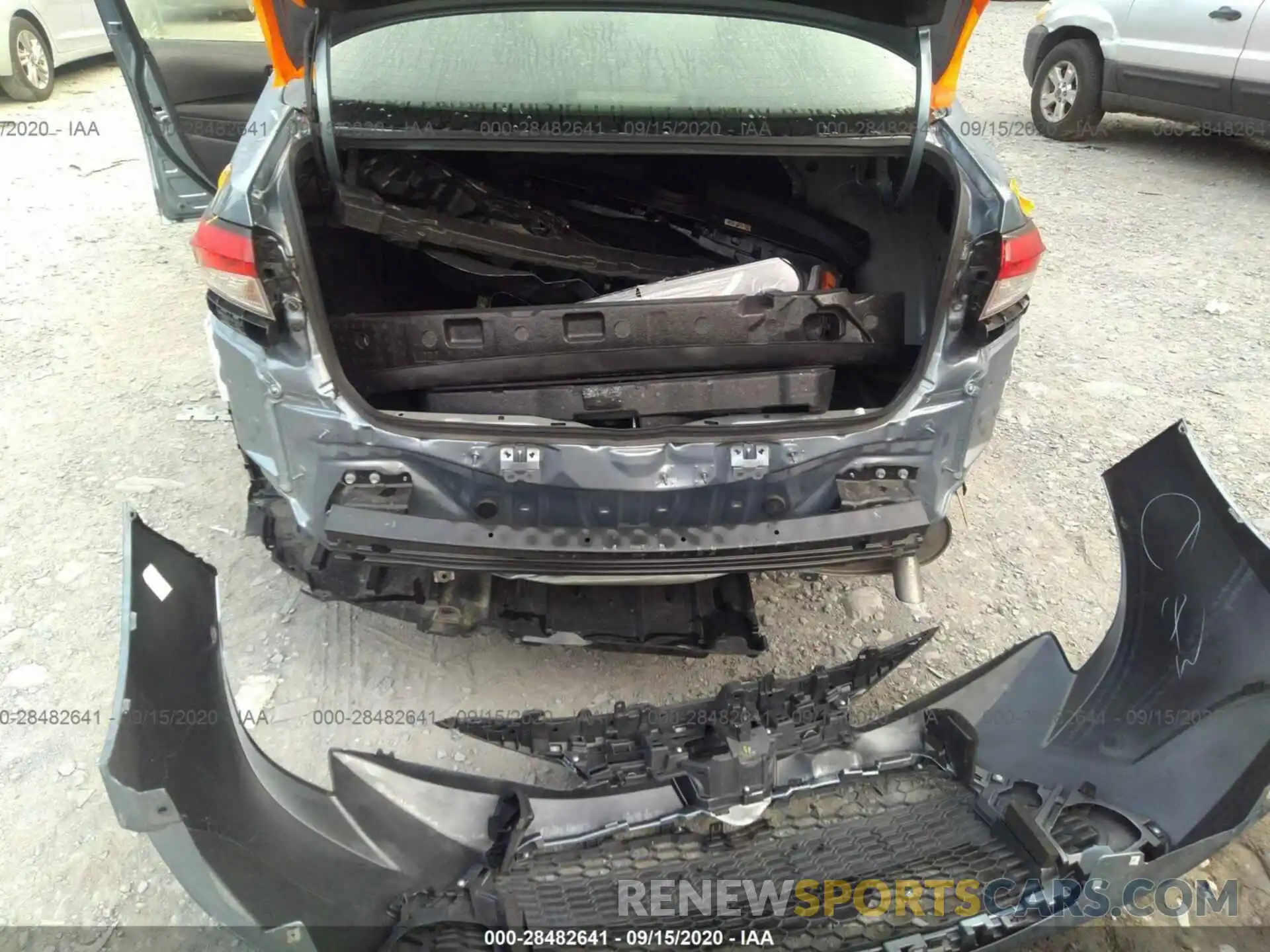 12 Photograph of a damaged car JTDEPRAE9LJ029530 TOYOTA COROLLA 2020