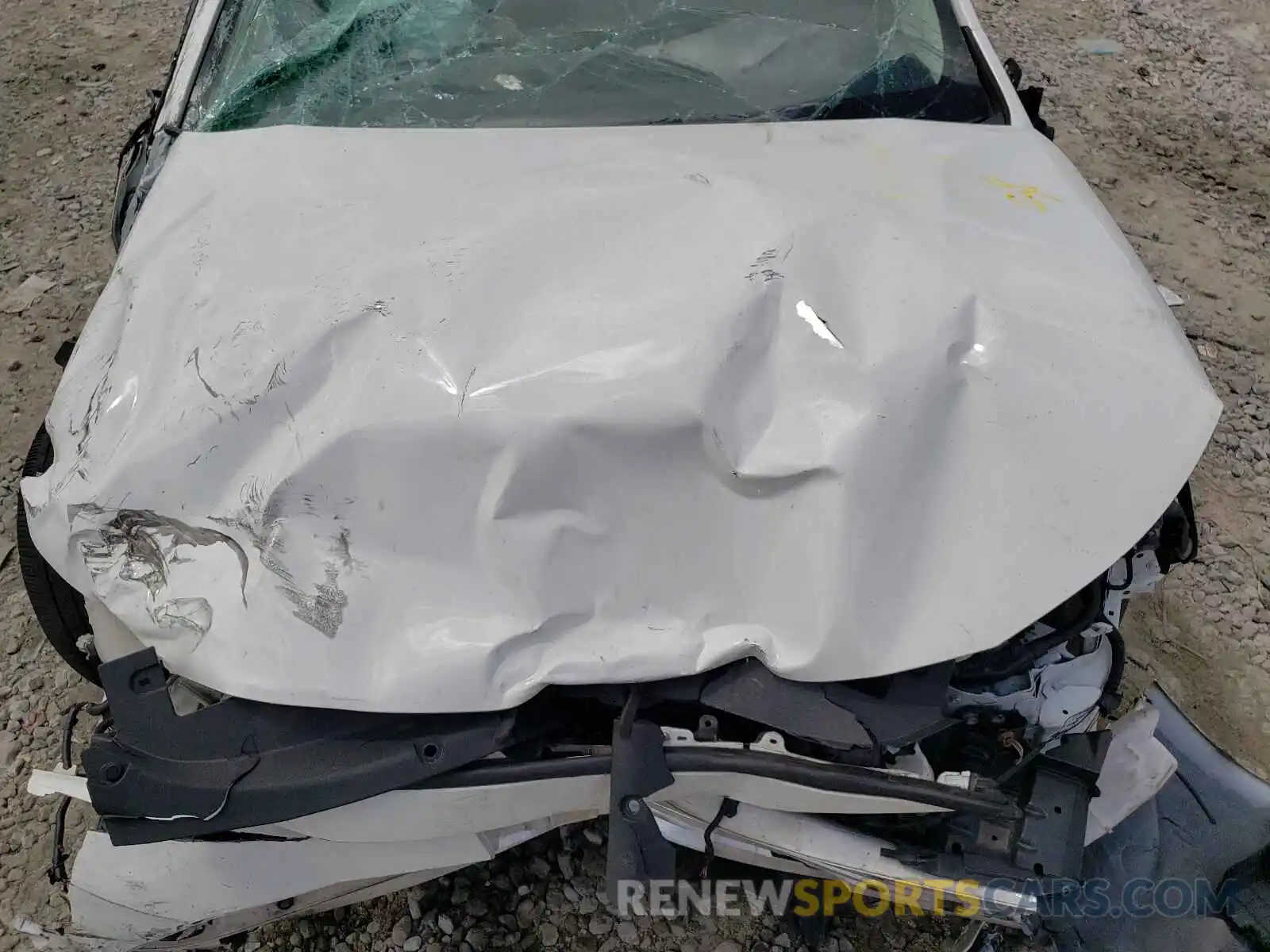 7 Photograph of a damaged car JTDEPRAE9LJ030516 TOYOTA COROLLA 2020