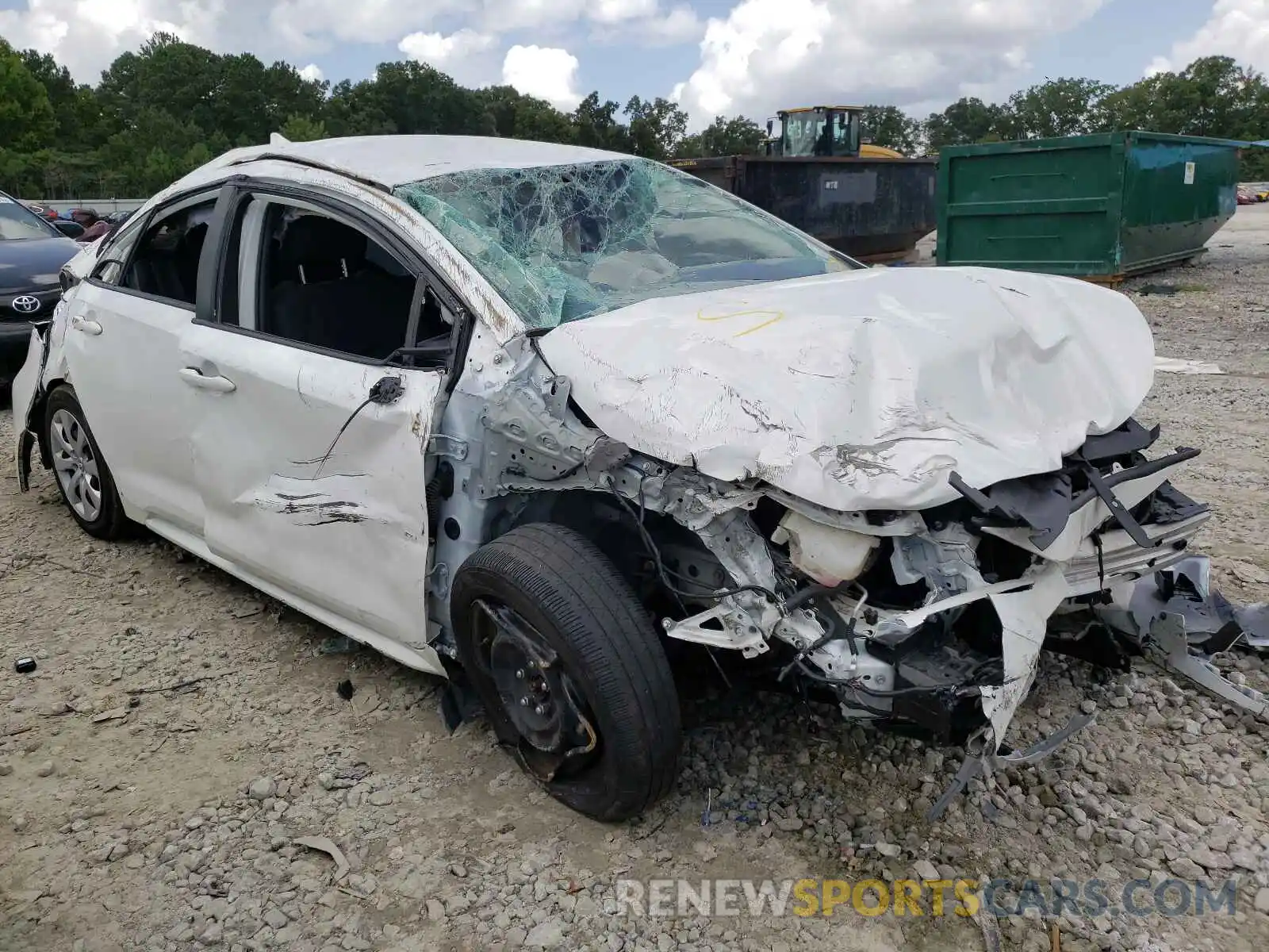 9 Photograph of a damaged car JTDEPRAE9LJ030516 TOYOTA COROLLA 2020