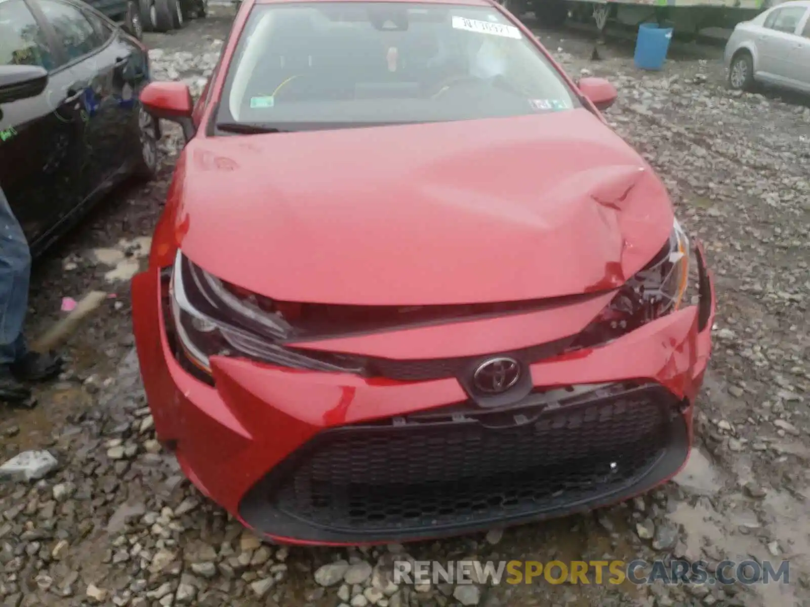 9 Photograph of a damaged car JTDEPRAE9LJ031066 TOYOTA COROLLA 2020