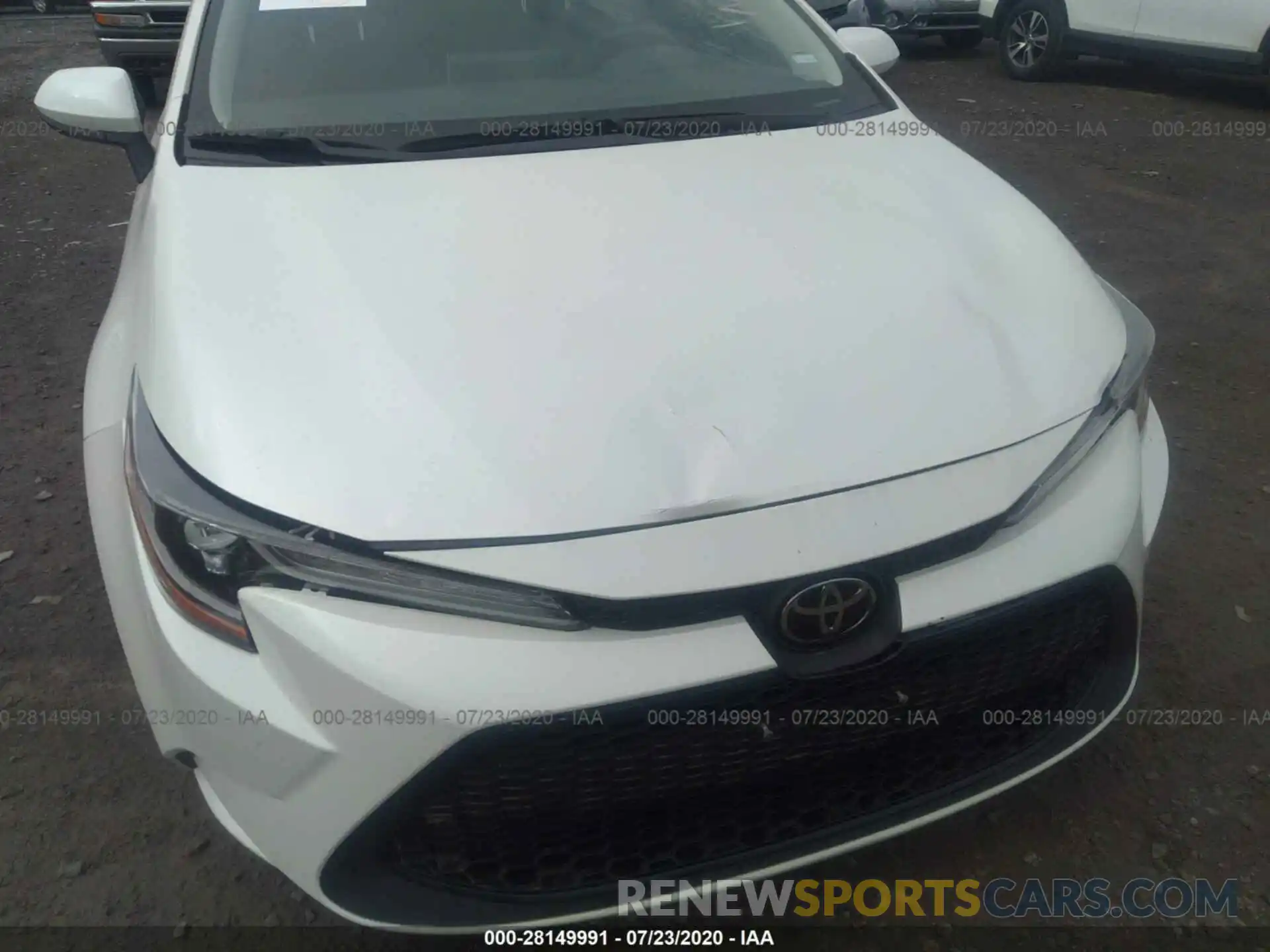 6 Photograph of a damaged car JTDEPRAE9LJ032864 TOYOTA COROLLA 2020