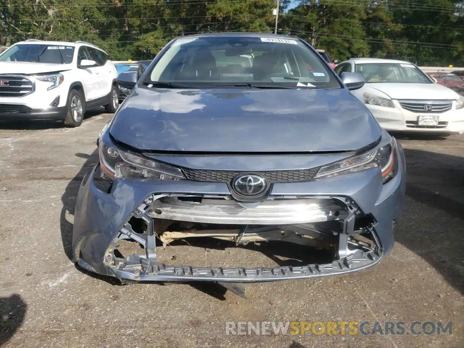 9 Photograph of a damaged car JTDEPRAE9LJ033321 TOYOTA COROLLA 2020