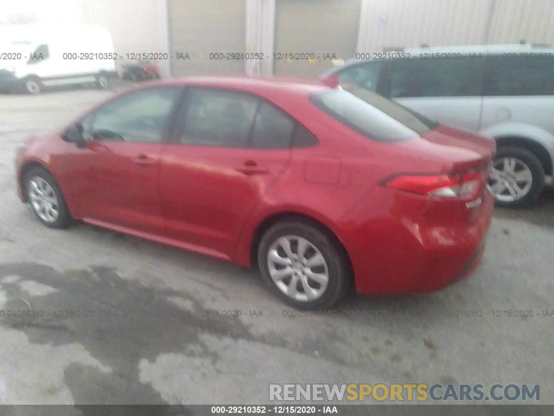 3 Photograph of a damaged car JTDEPRAE9LJ033996 TOYOTA COROLLA 2020