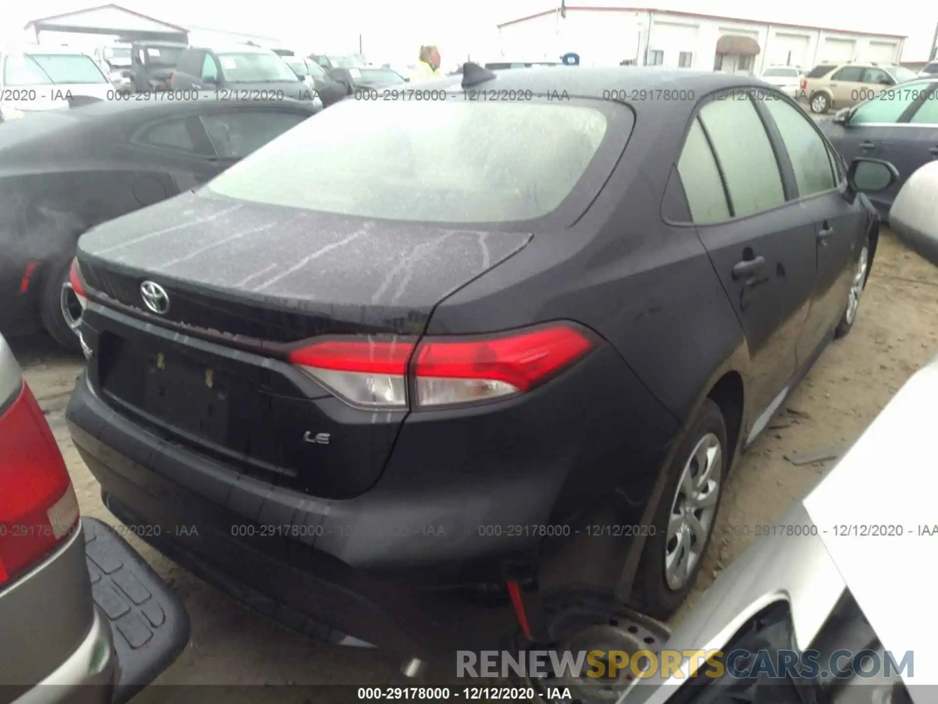 4 Photograph of a damaged car JTDEPRAE9LJ034212 TOYOTA COROLLA 2020