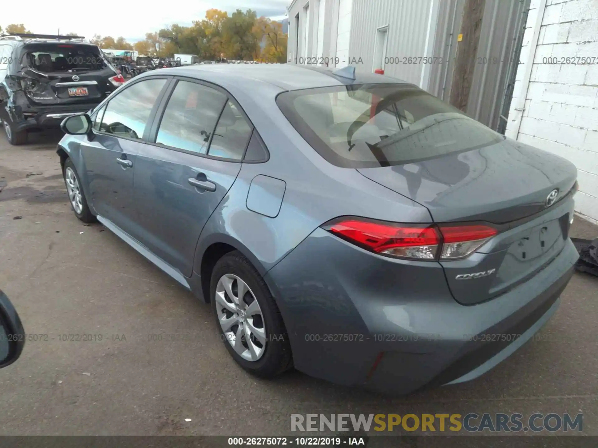 3 Photograph of a damaged car JTDEPRAE9LJ034369 TOYOTA COROLLA 2020