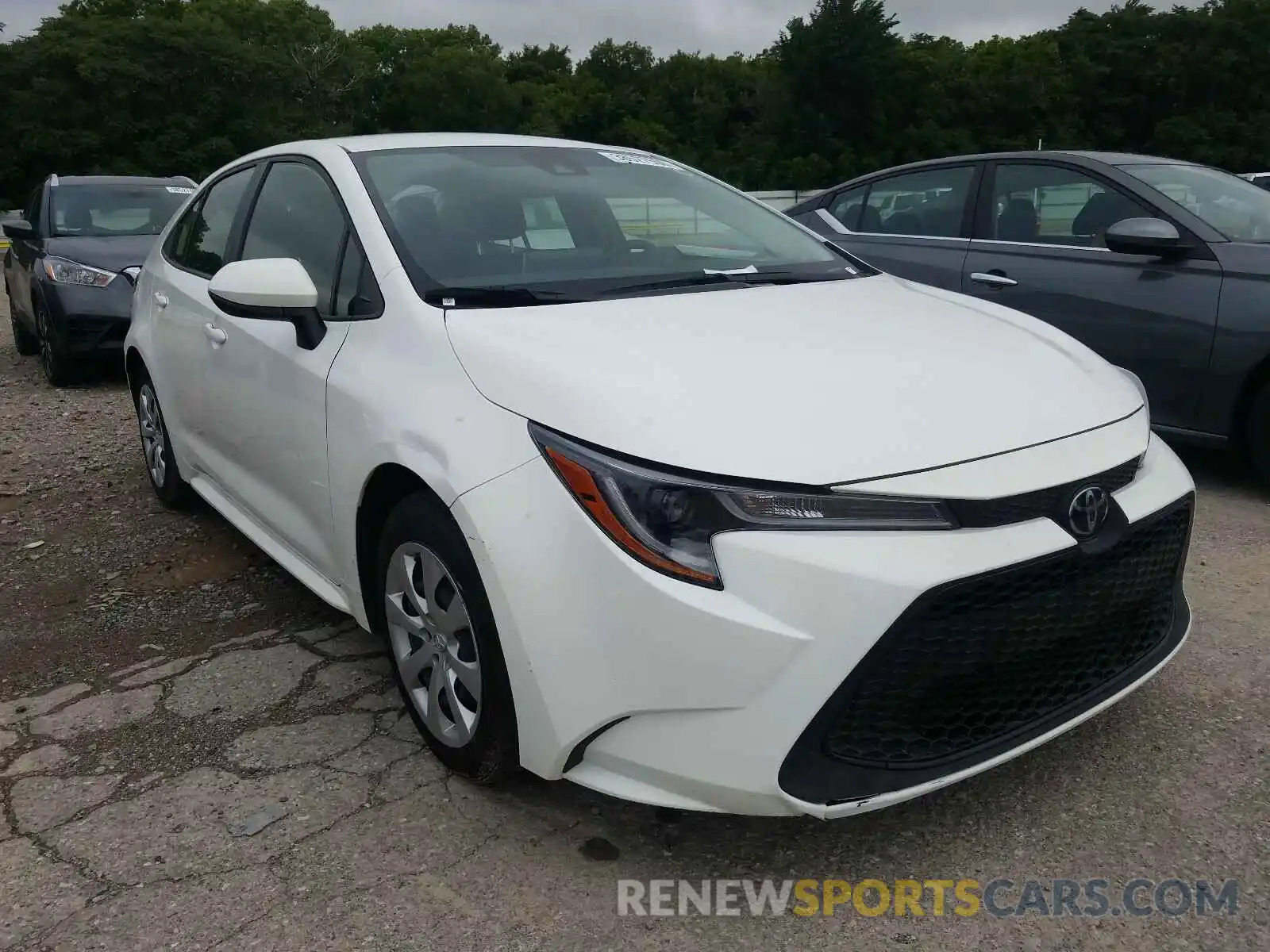 1 Photograph of a damaged car JTDEPRAE9LJ034825 TOYOTA COROLLA 2020