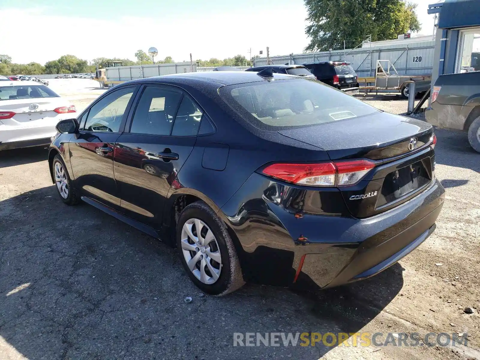 3 Photograph of a damaged car JTDEPRAE9LJ035215 TOYOTA COROLLA 2020