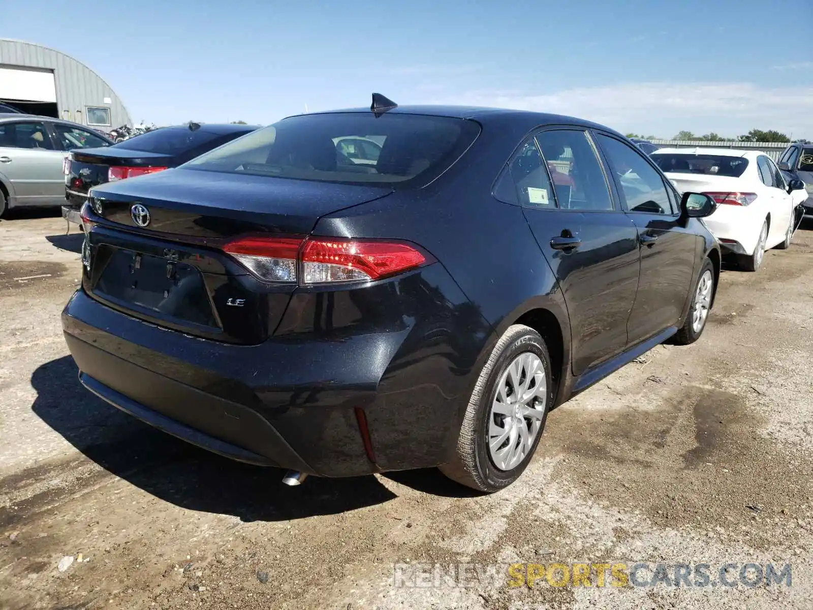 4 Photograph of a damaged car JTDEPRAE9LJ035215 TOYOTA COROLLA 2020