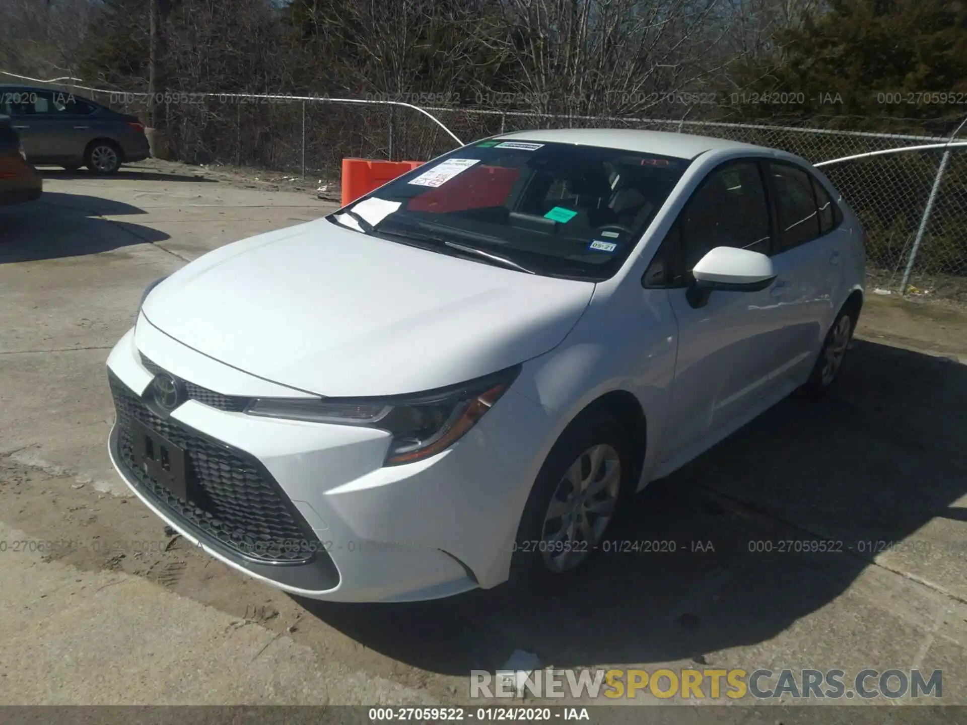 2 Photograph of a damaged car JTDEPRAE9LJ035375 TOYOTA COROLLA 2020