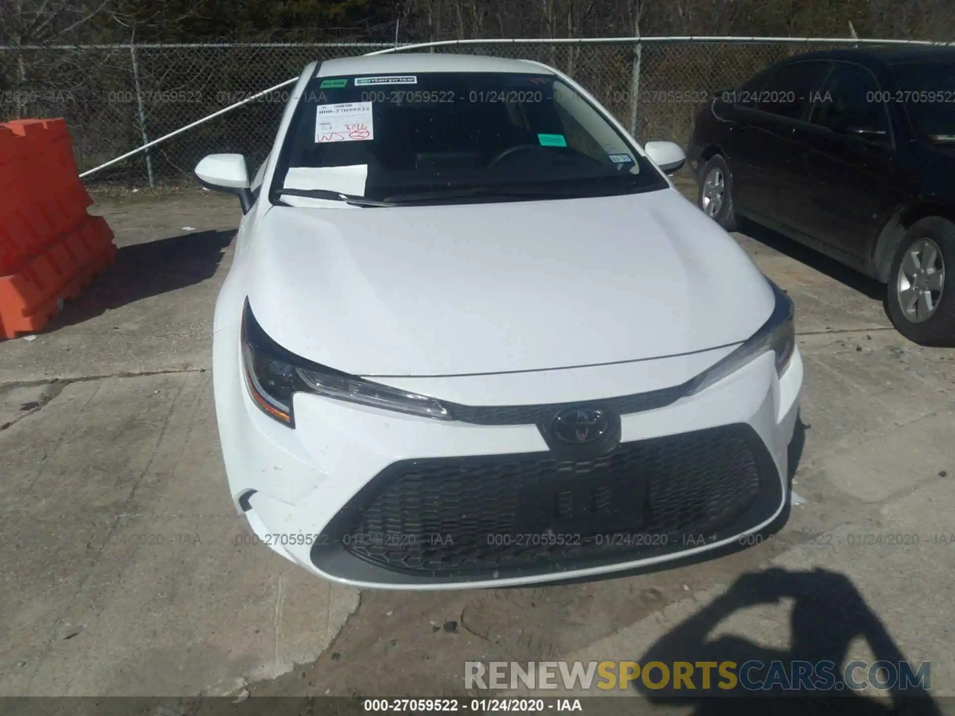 6 Photograph of a damaged car JTDEPRAE9LJ035375 TOYOTA COROLLA 2020