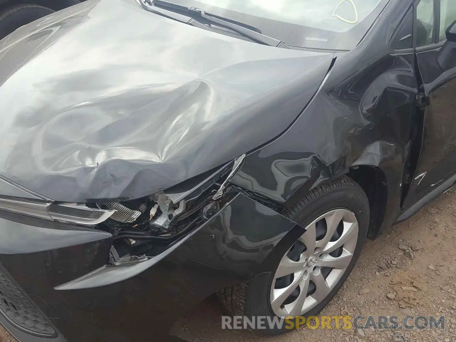 9 Photograph of a damaged car JTDEPRAE9LJ036011 TOYOTA COROLLA 2020