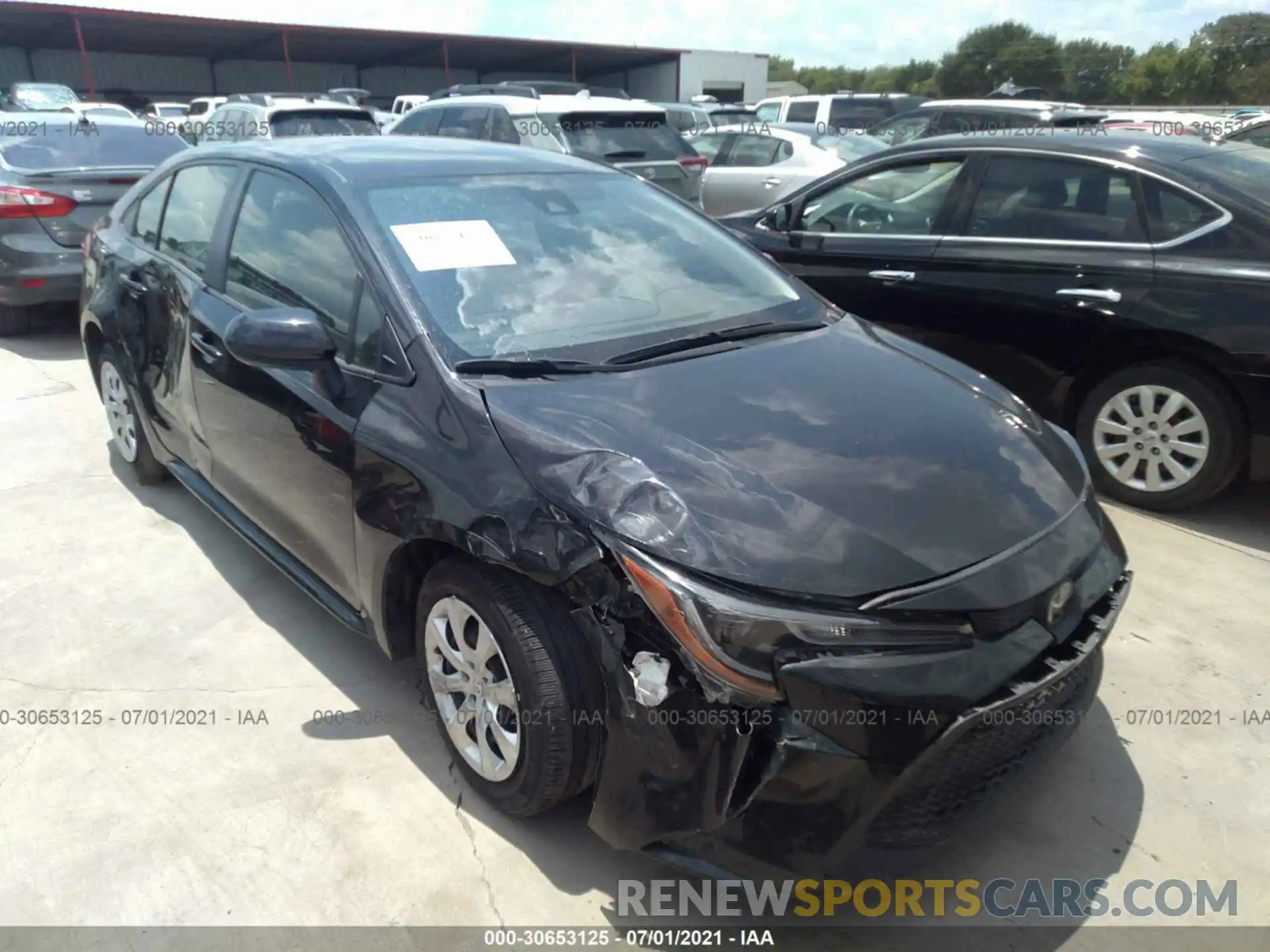 6 Photograph of a damaged car JTDEPRAE9LJ036669 TOYOTA COROLLA 2020