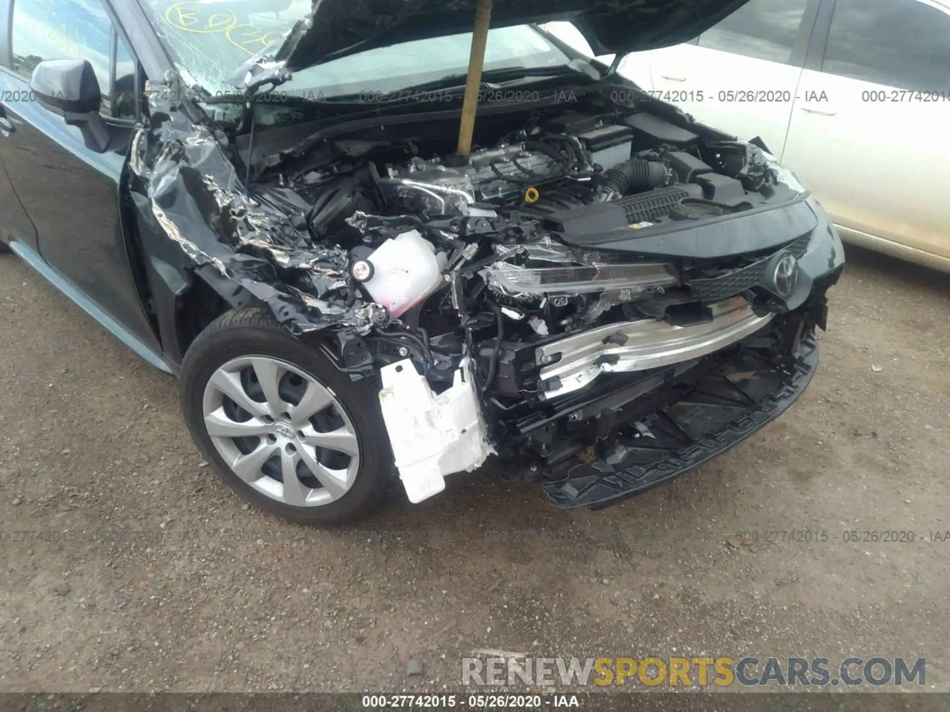 6 Фотография поврежденного автомобиля JTDEPRAE9LJ038552 TOYOTA COROLLA 2020