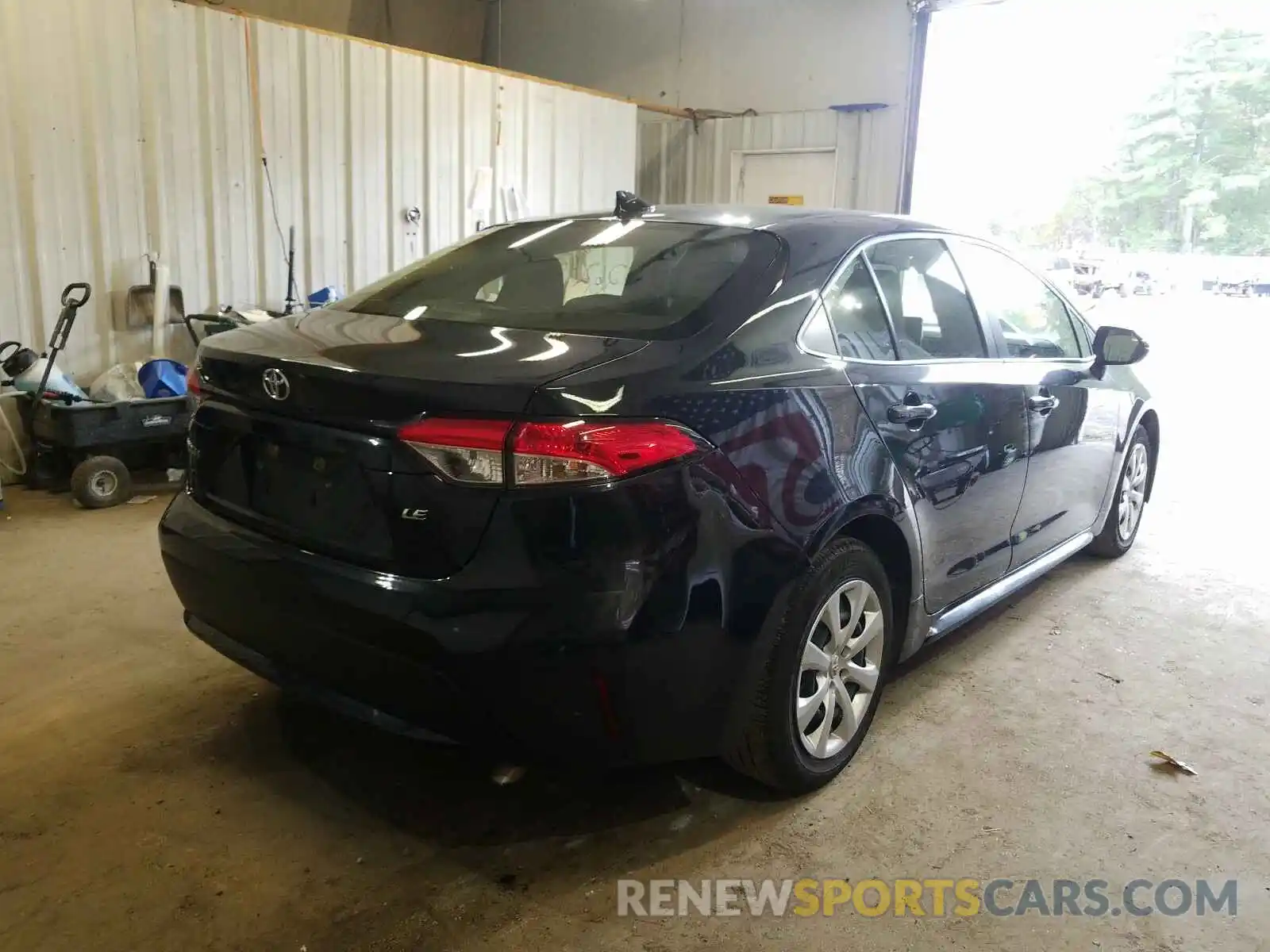 4 Photograph of a damaged car JTDEPRAE9LJ038731 TOYOTA COROLLA 2020