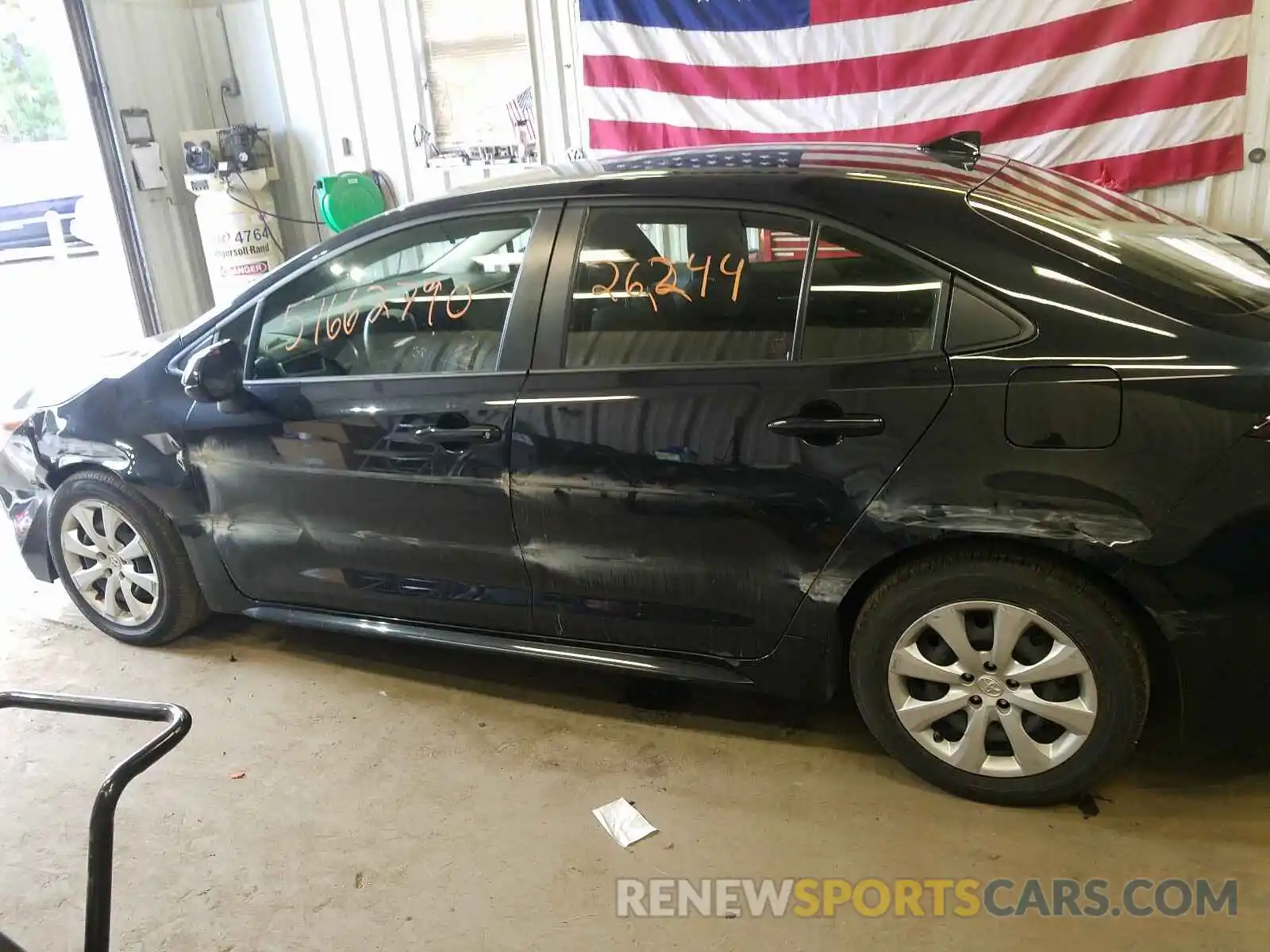 9 Photograph of a damaged car JTDEPRAE9LJ038731 TOYOTA COROLLA 2020