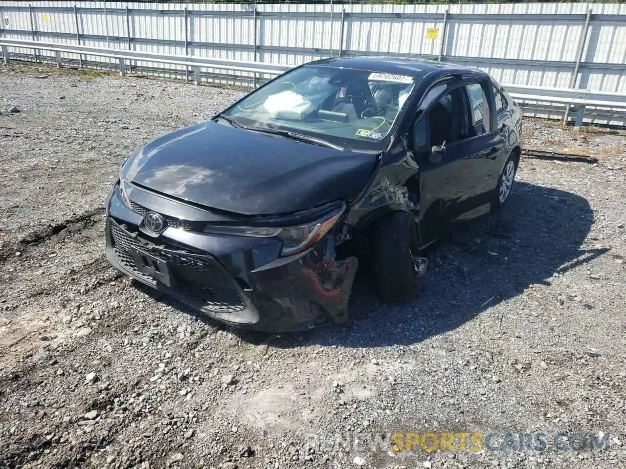 9 Photograph of a damaged car JTDEPRAE9LJ039197 TOYOTA COROLLA 2020