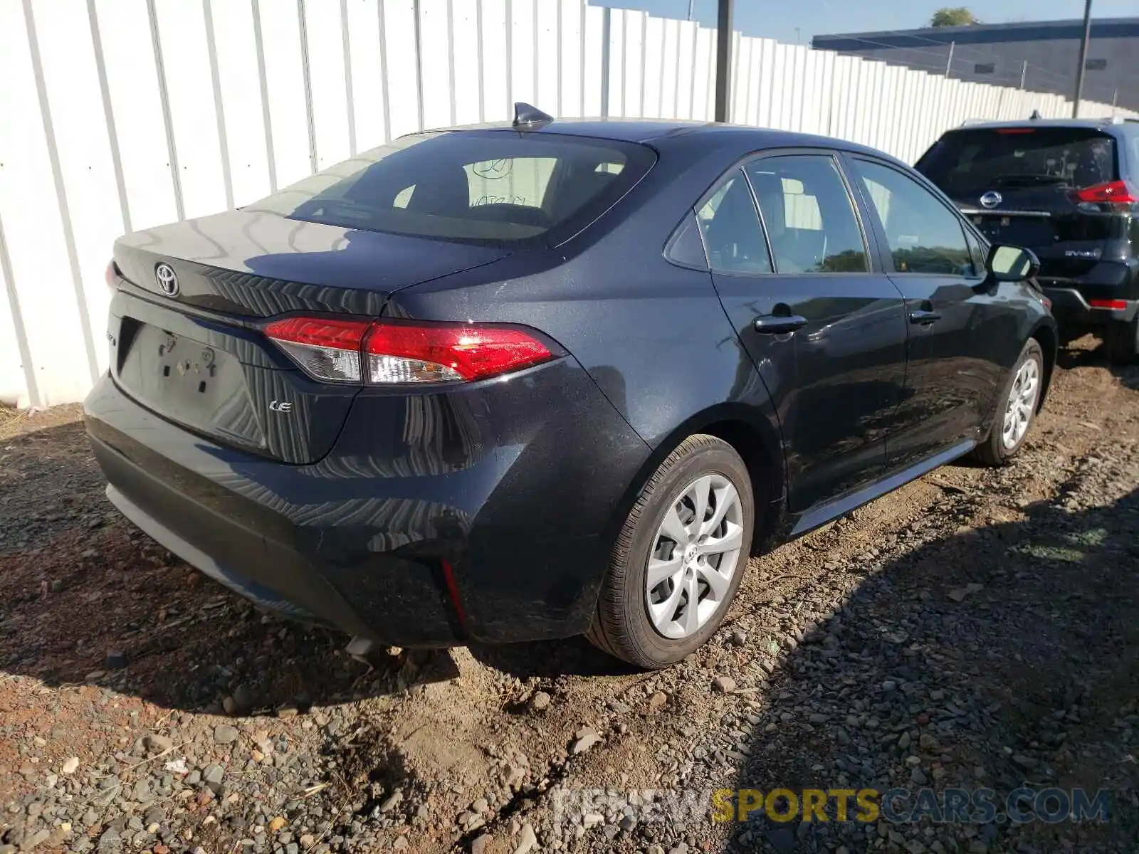 4 Photograph of a damaged car JTDEPRAE9LJ039409 TOYOTA COROLLA 2020