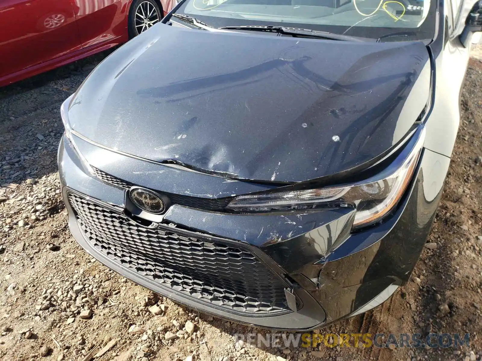 9 Photograph of a damaged car JTDEPRAE9LJ039409 TOYOTA COROLLA 2020