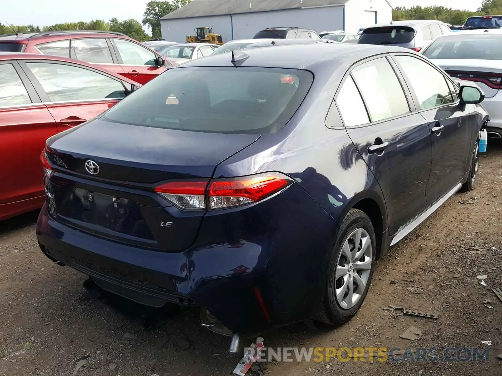 4 Photograph of a damaged car JTDEPRAE9LJ040060 TOYOTA COROLLA 2020