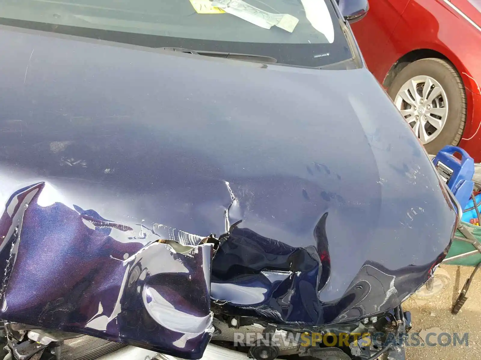 7 Photograph of a damaged car JTDEPRAE9LJ040060 TOYOTA COROLLA 2020